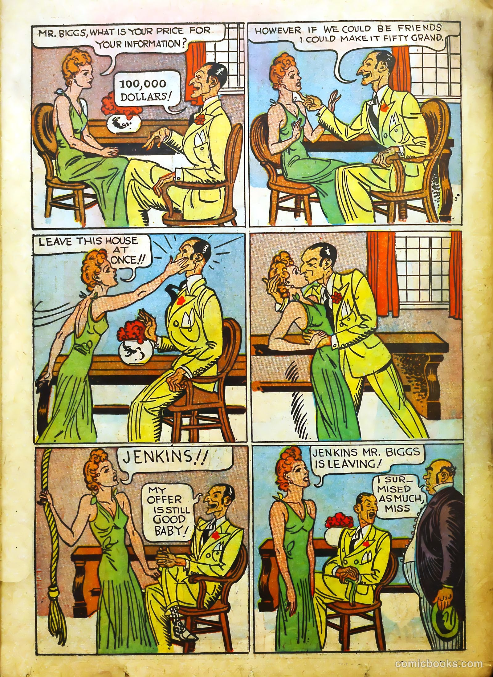 Hyper Mystery Comics #1 (1940) — page 48 of 68