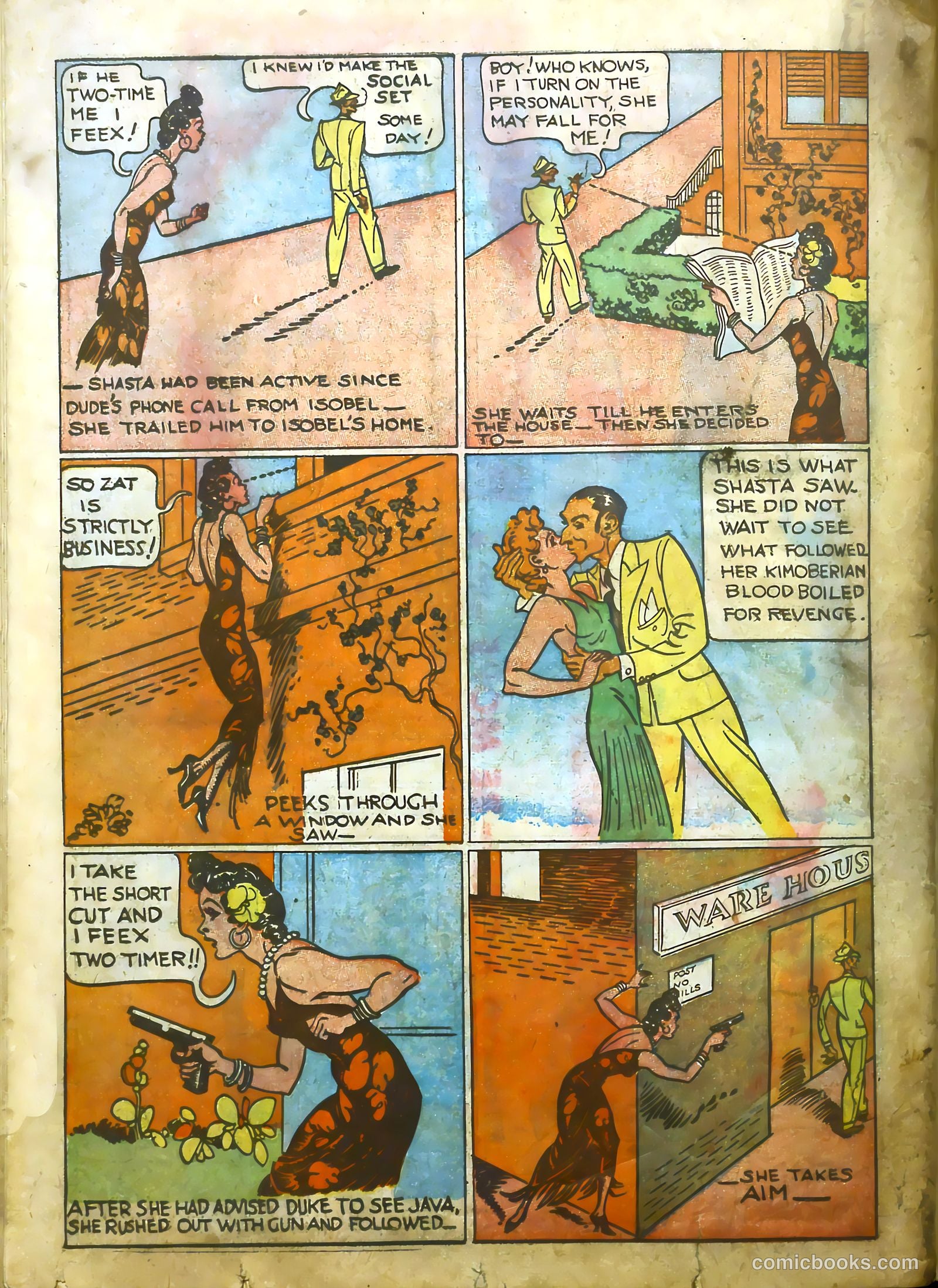 Hyper Mystery Comics #1 (1940) — page 50 of 68