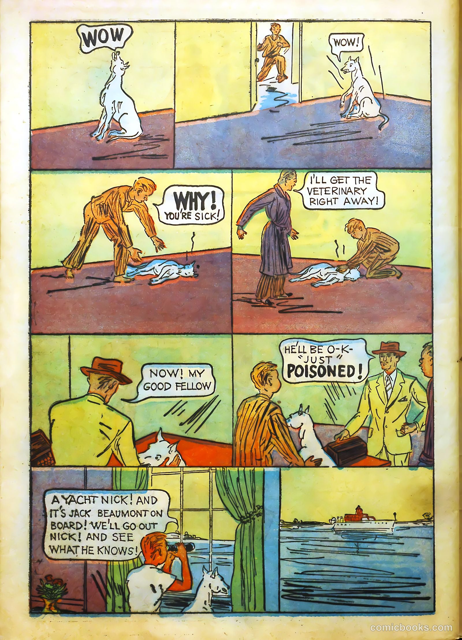 Hyper Mystery Comics #1 (1940) — page 54 of 68