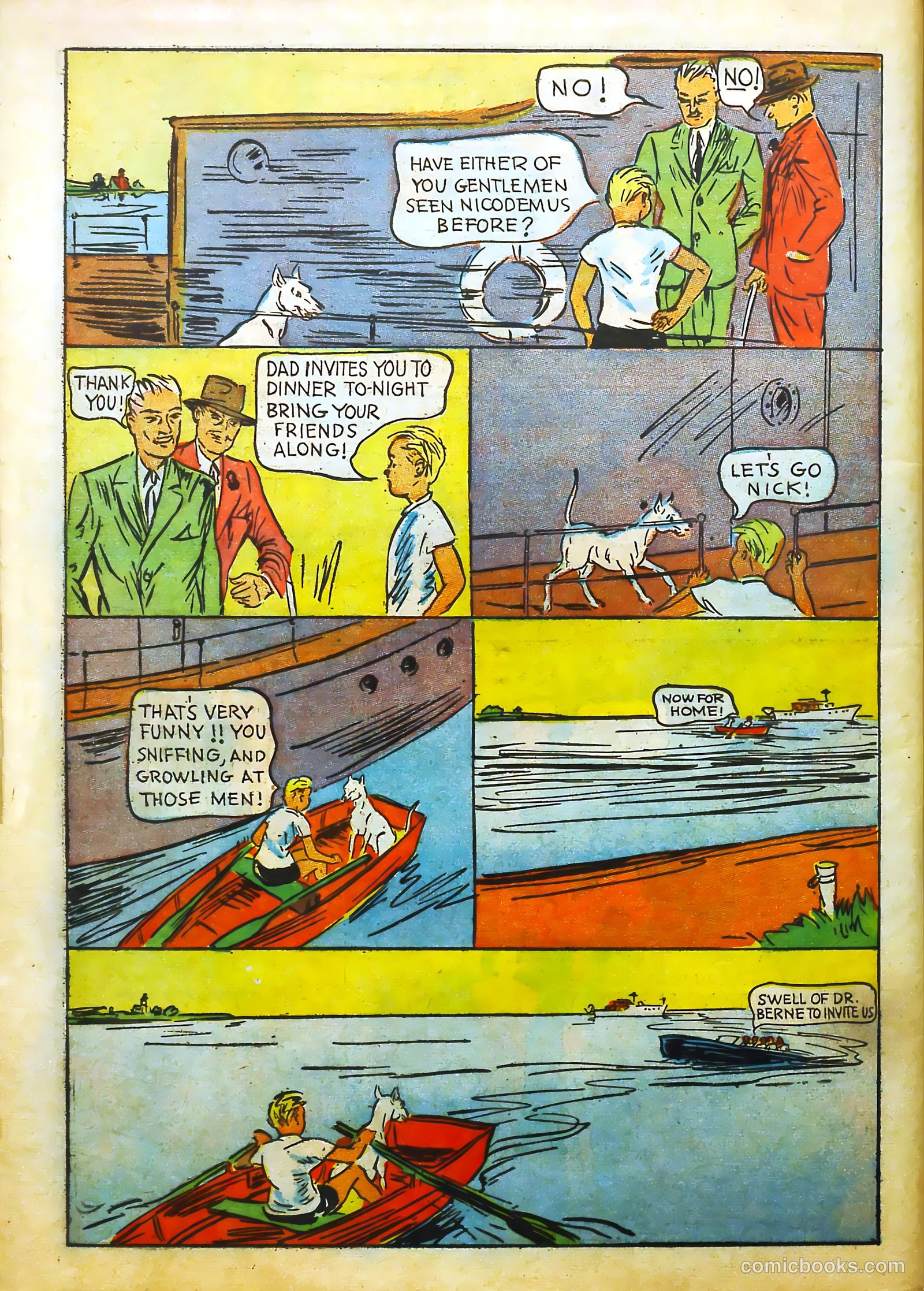 Hyper Mystery Comics #1 (1940) — page 56 of 68