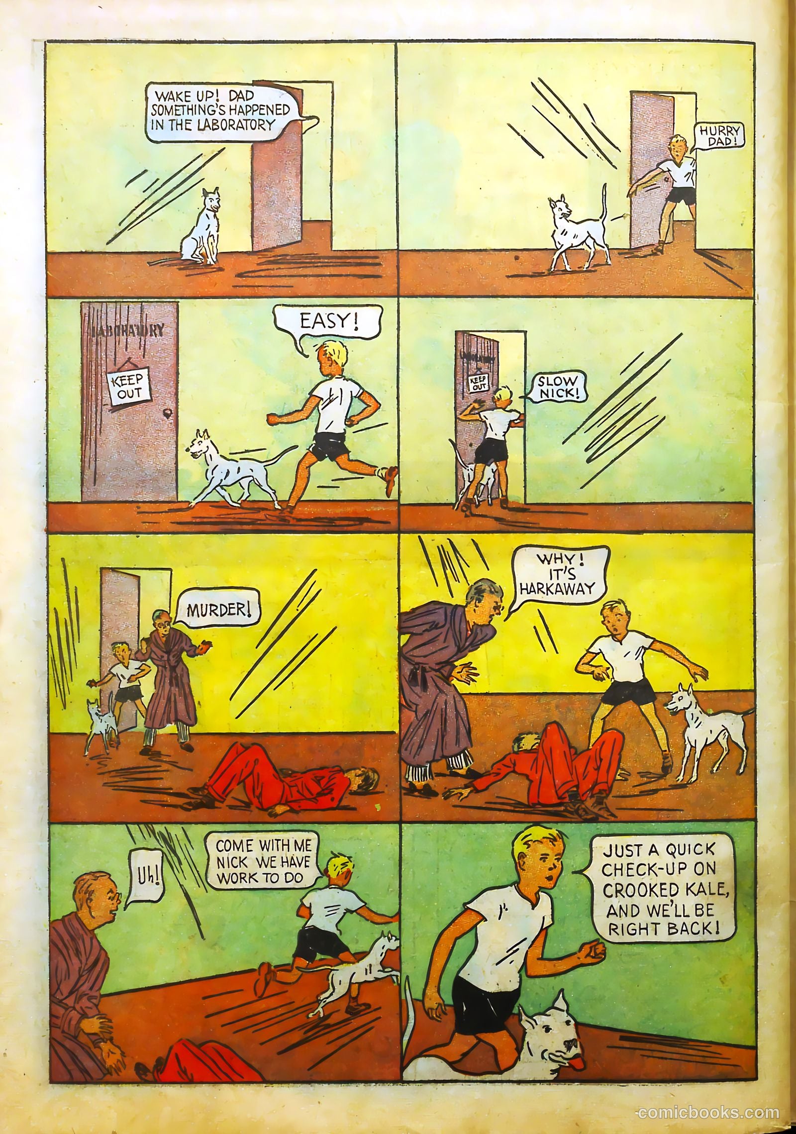 Hyper Mystery Comics #1 (1940) — page 58 of 68