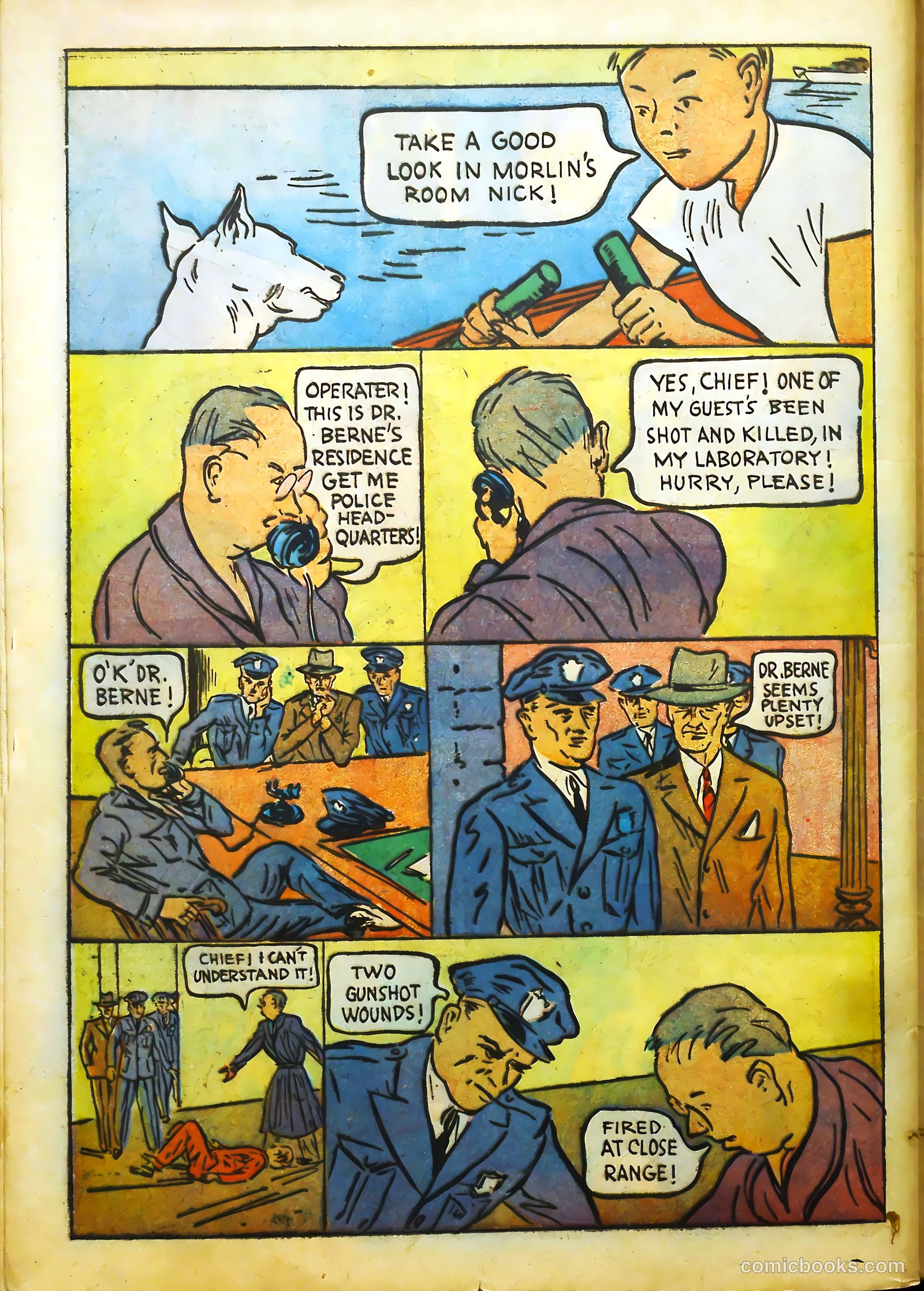 Hyper Mystery Comics #1 (1940) — page 60 of 68