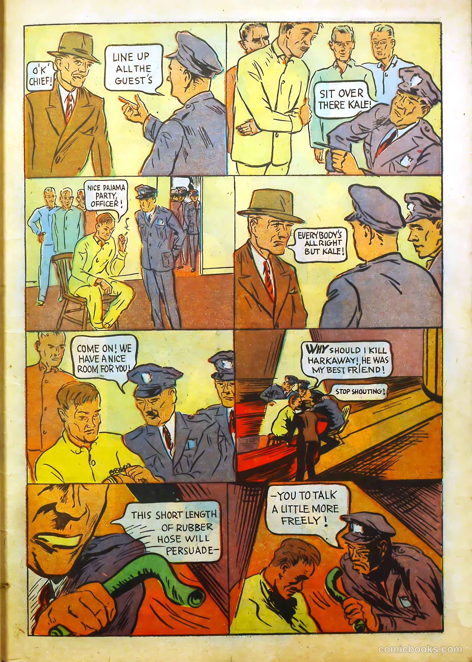 Hyper Mystery Comics #1 (1940) — page 61 of 68
