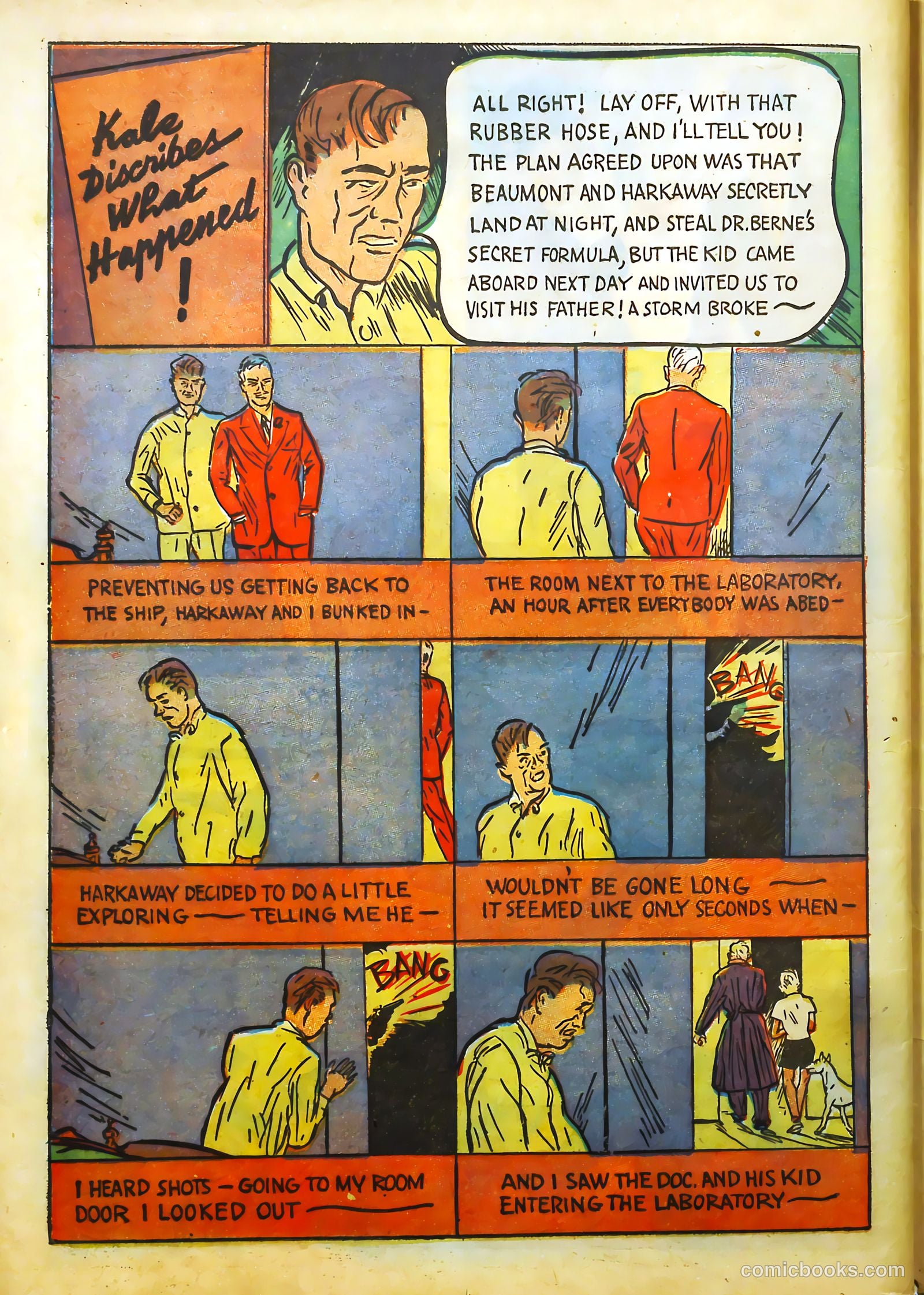 Hyper Mystery Comics #1 (1940) — page 62 of 68