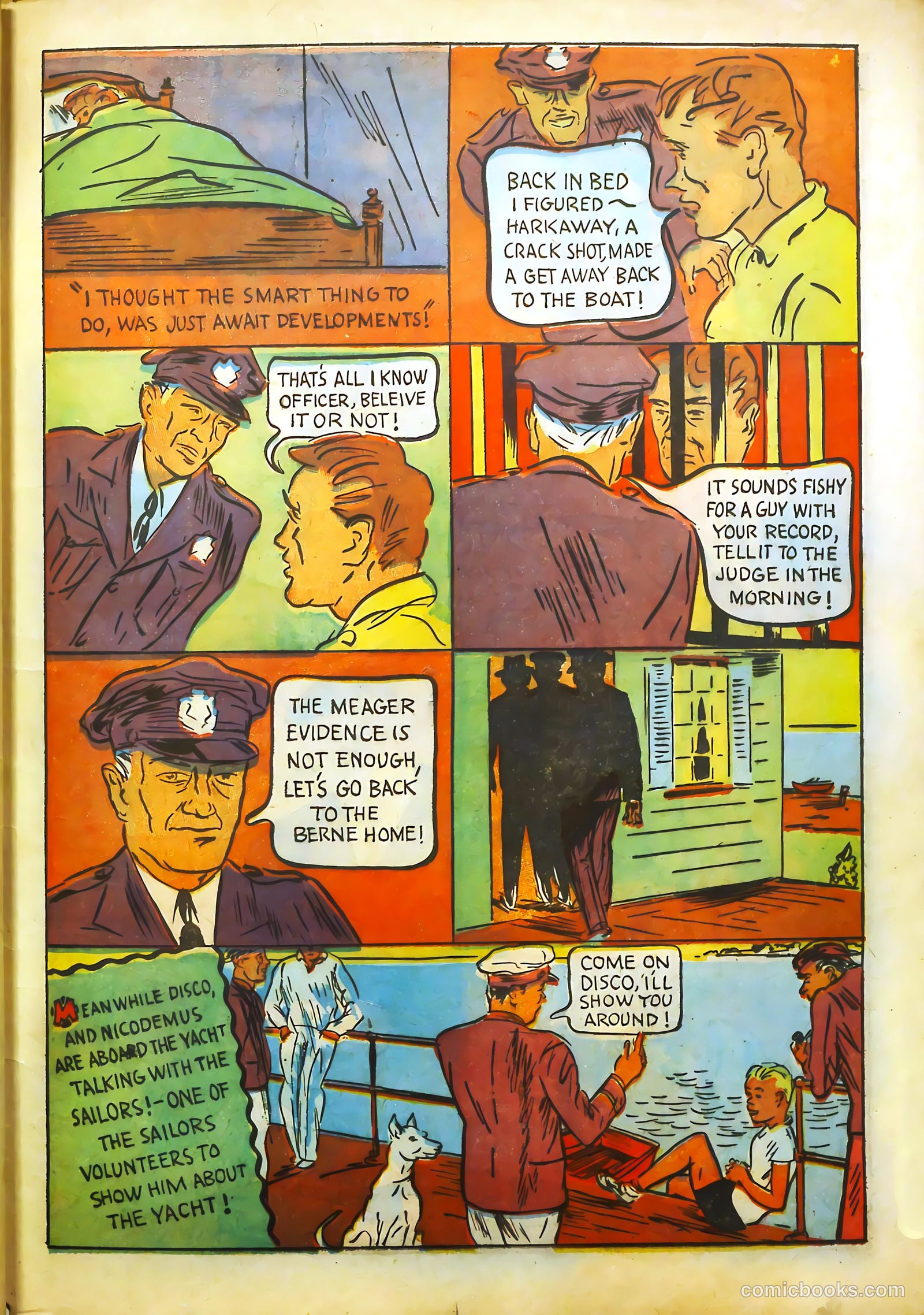 Hyper Mystery Comics #1 (1940) — page 63 of 68