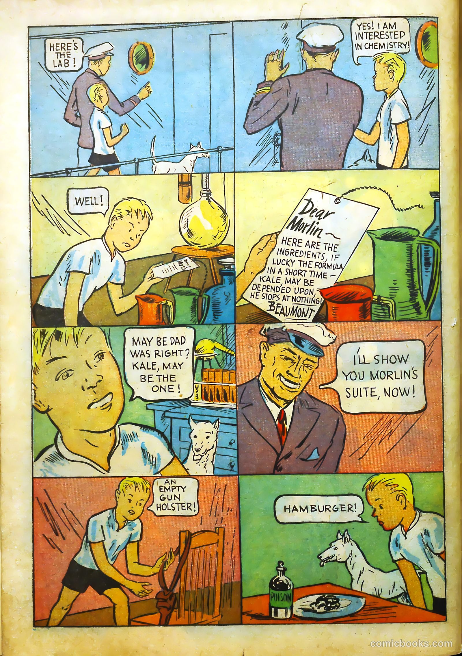 Hyper Mystery Comics #1 (1940) — page 64 of 68