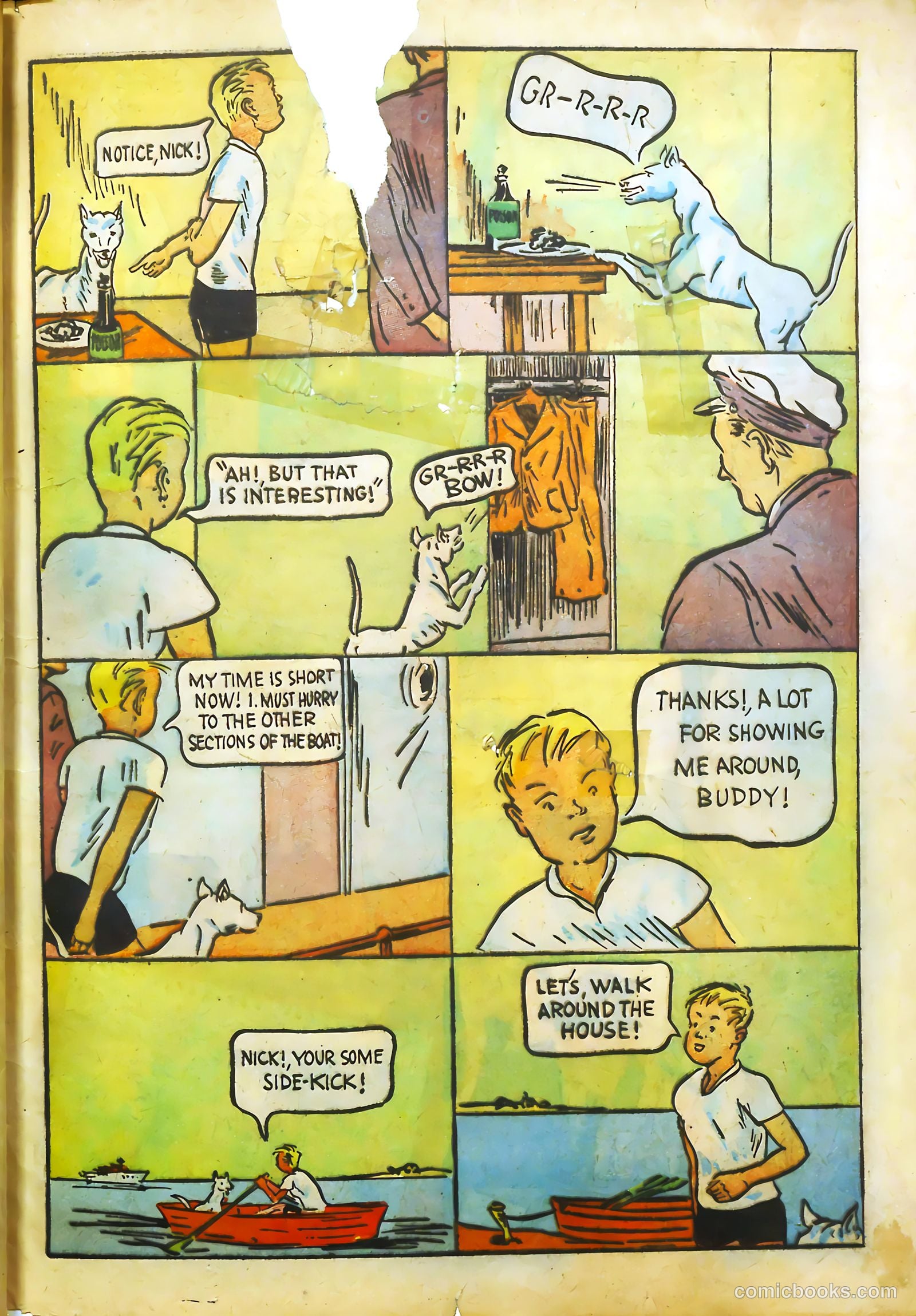 Hyper Mystery Comics #1 (1940) — page 65 of 68