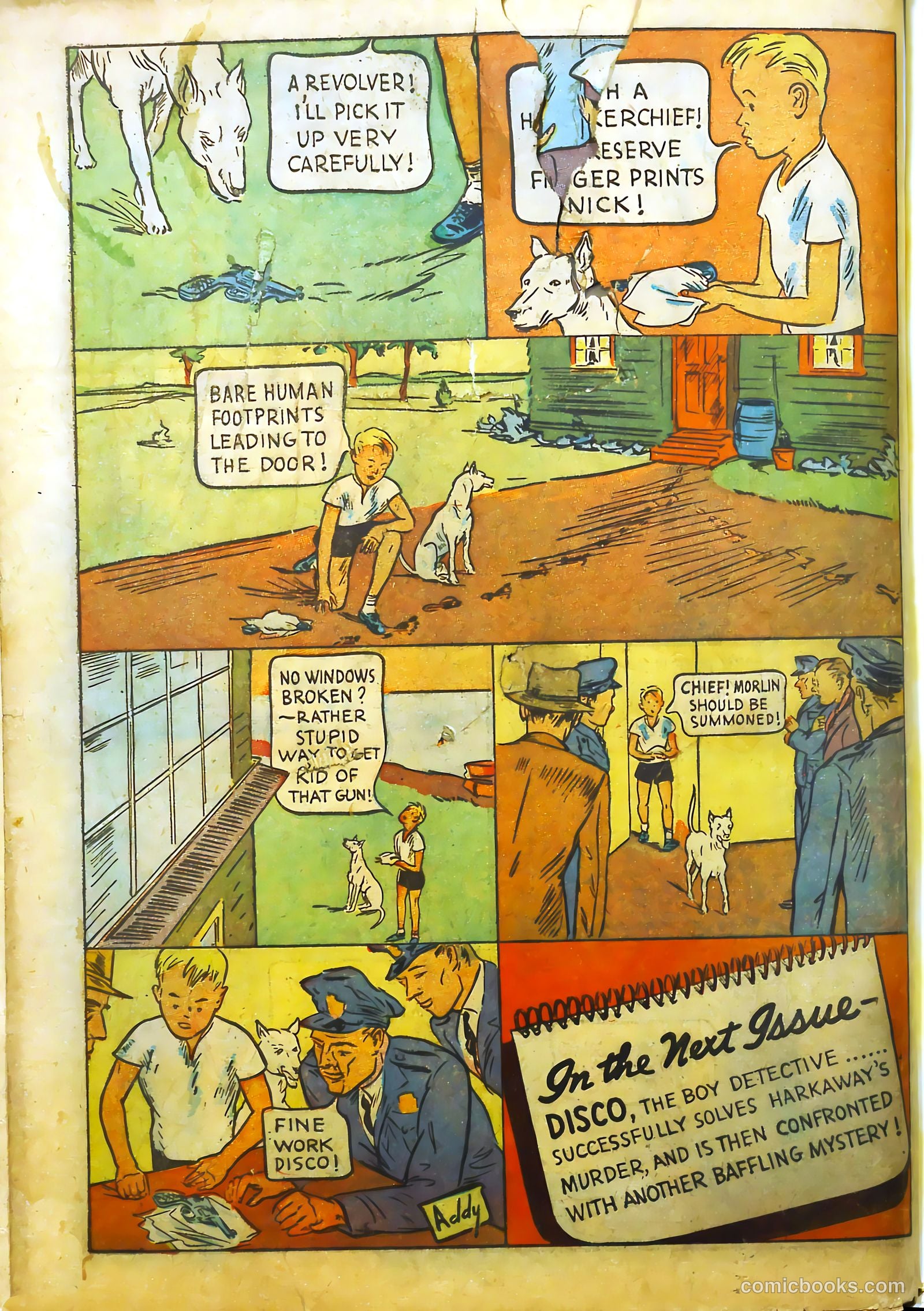 Hyper Mystery Comics #1 (1940) — page 66 of 68