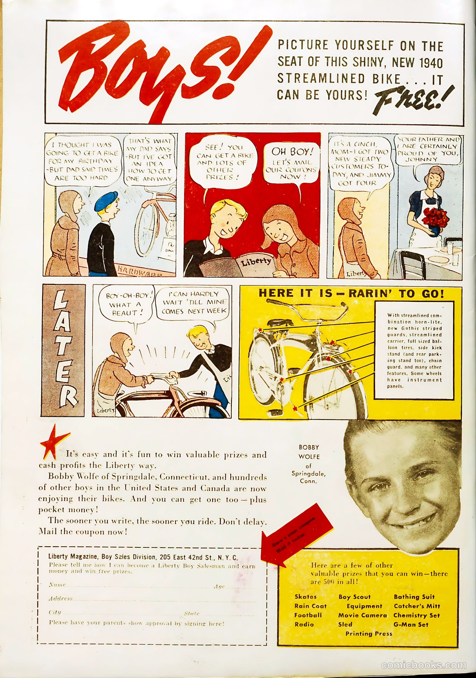 Hyper Mystery Comics #1 (1940) — page 68 of 68