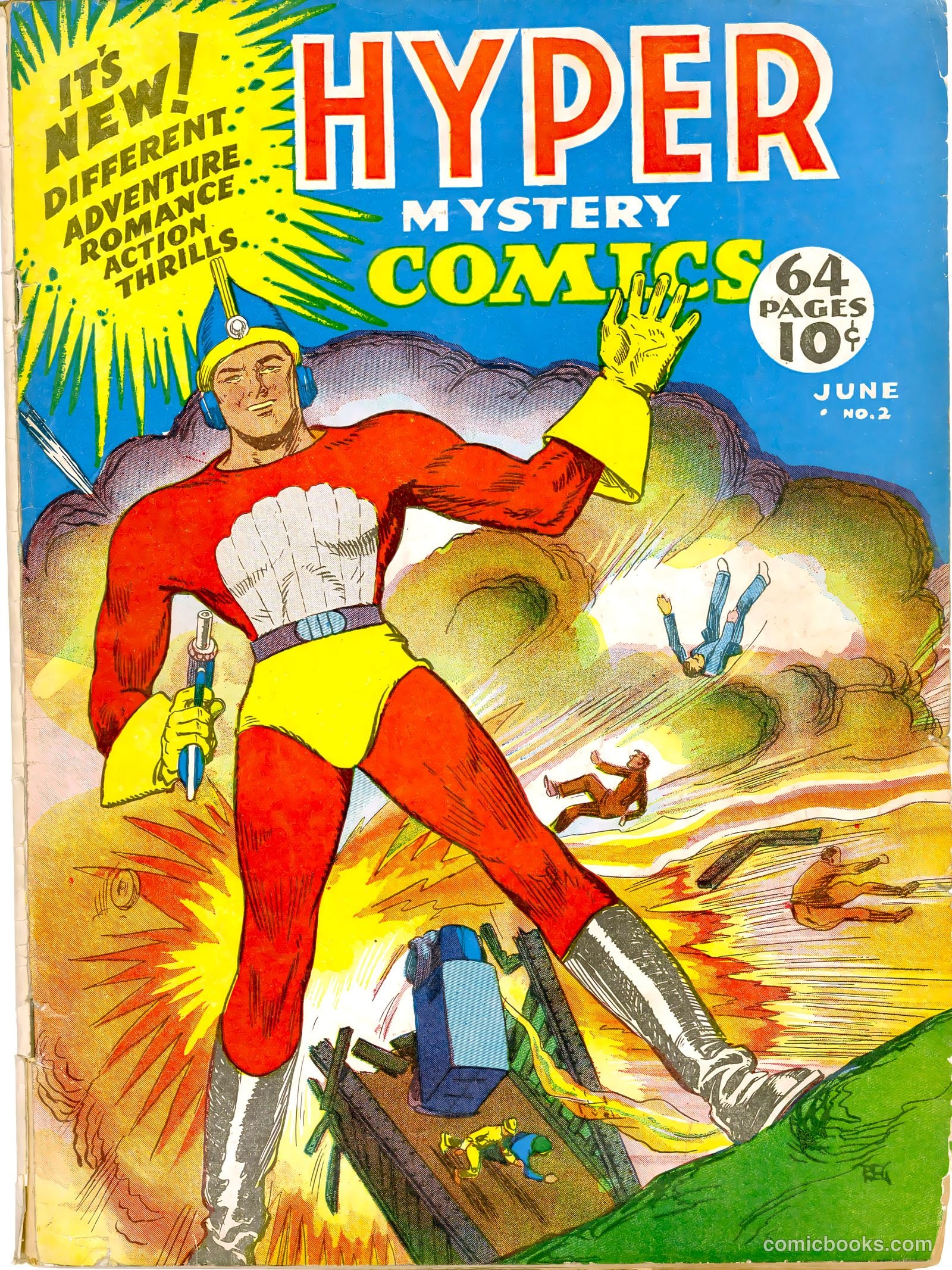Hyper Mystery Comics #2