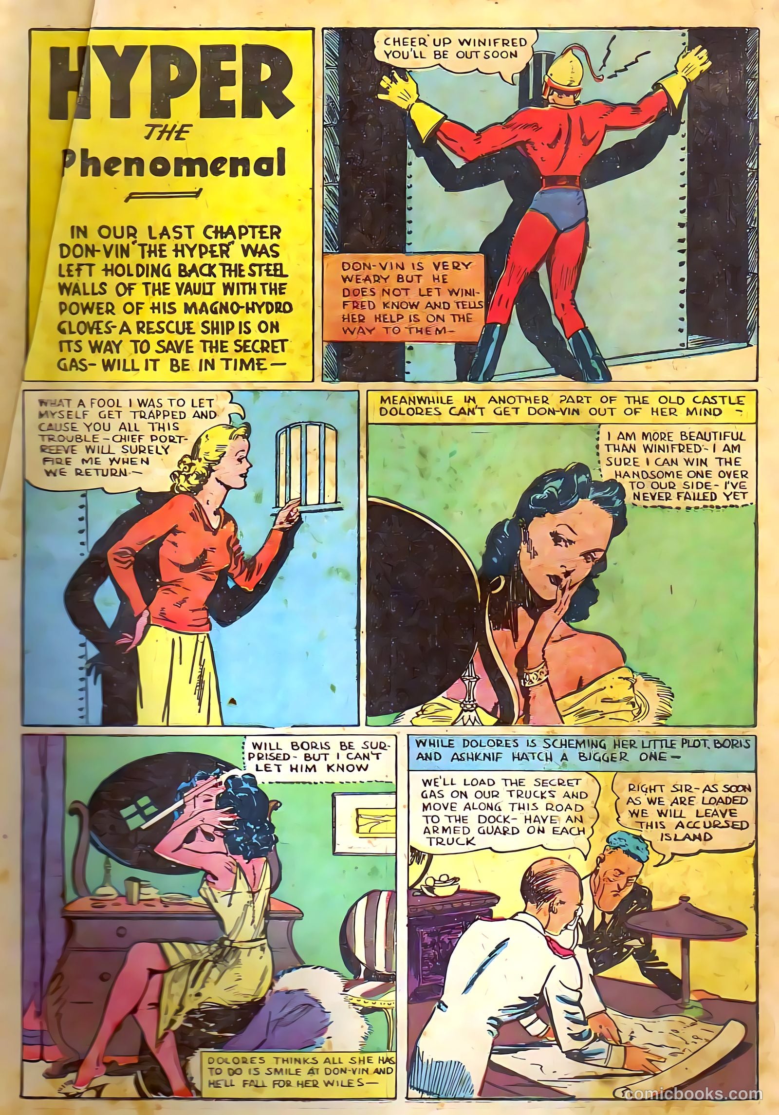 Hyper Mystery Comics #2 (1940) — page 3 of 70