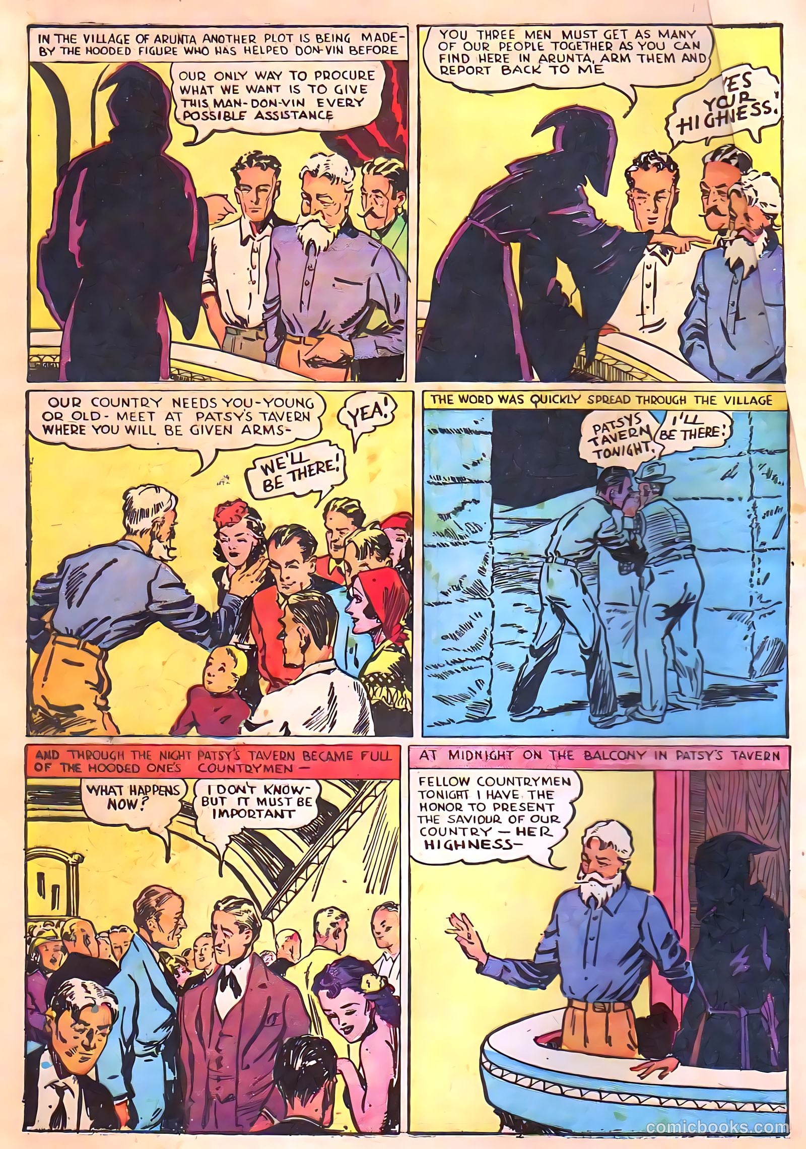Hyper Mystery Comics #2 (1940) — page 4 of 70