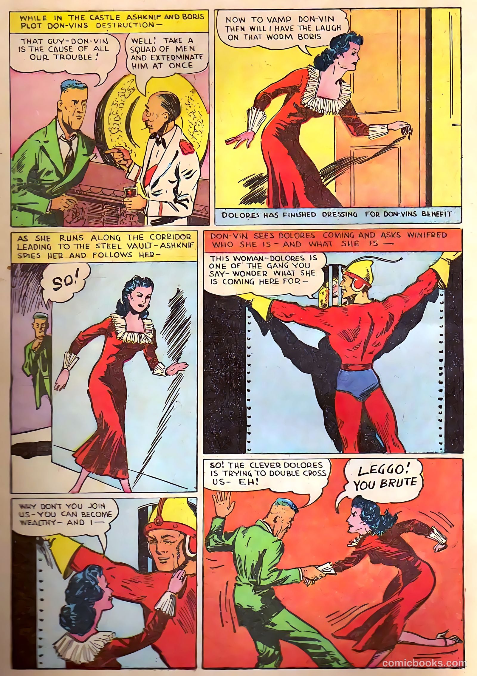 Hyper Mystery Comics #2 (1940) — page 6 of 70