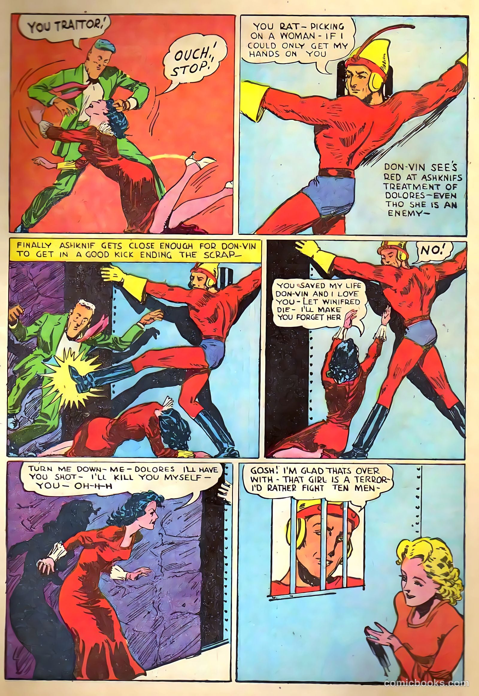 Hyper Mystery Comics #2 (1940) — page 7 of 70