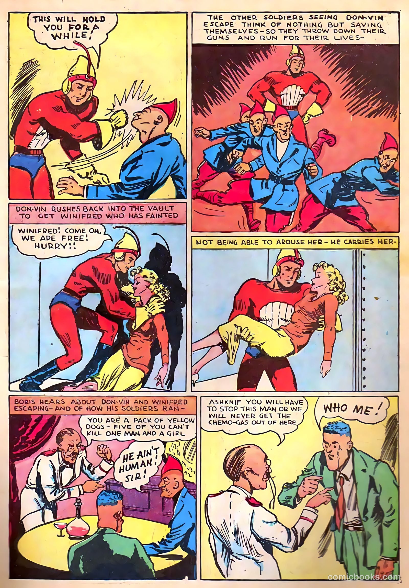 Hyper Mystery Comics #2 (1940) — page 11 of 70