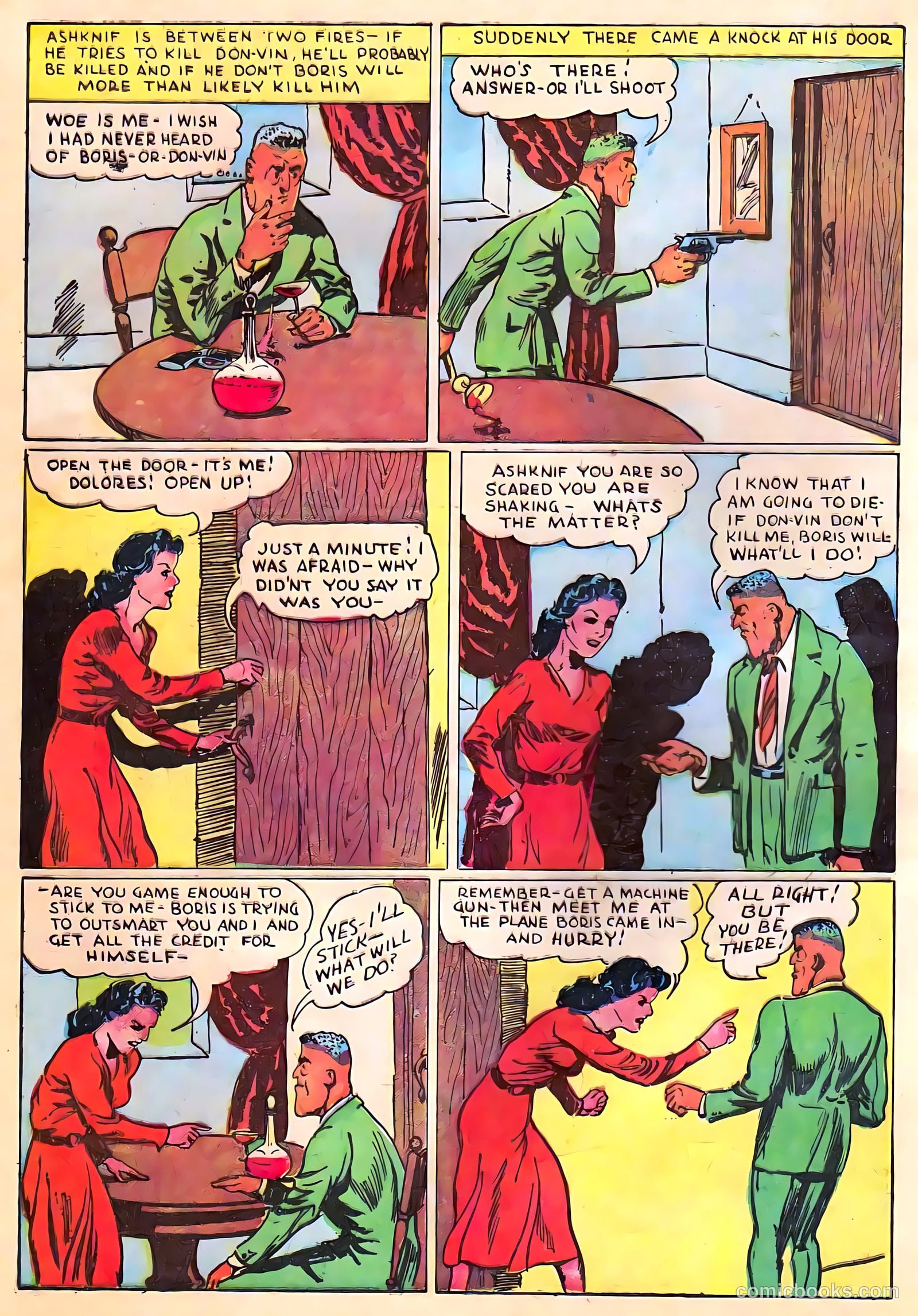 Hyper Mystery Comics #2 (1940) — page 12 of 70