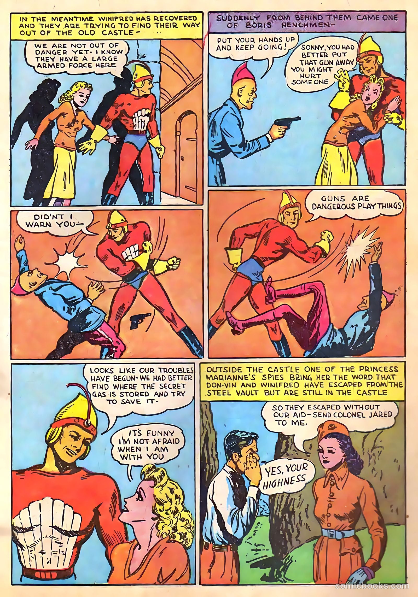 Hyper Mystery Comics #2 (1940) — page 13 of 70