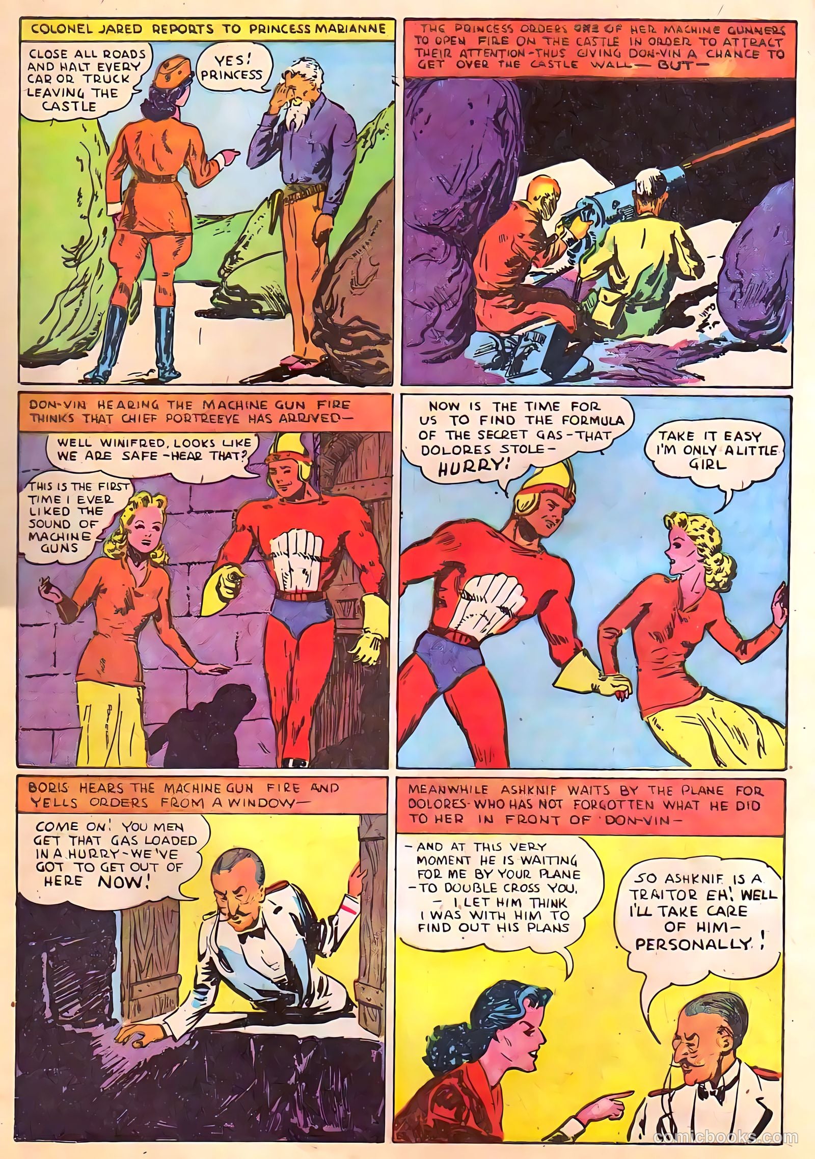 Hyper Mystery Comics #2 (1940) — page 14 of 70
