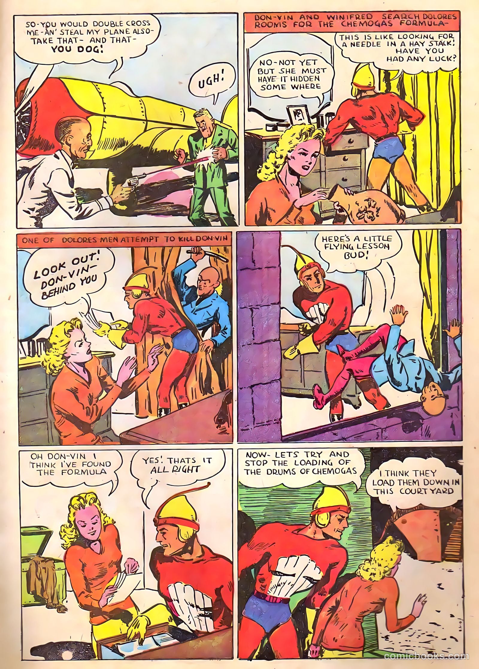 Hyper Mystery Comics #2 (1940) — page 15 of 70