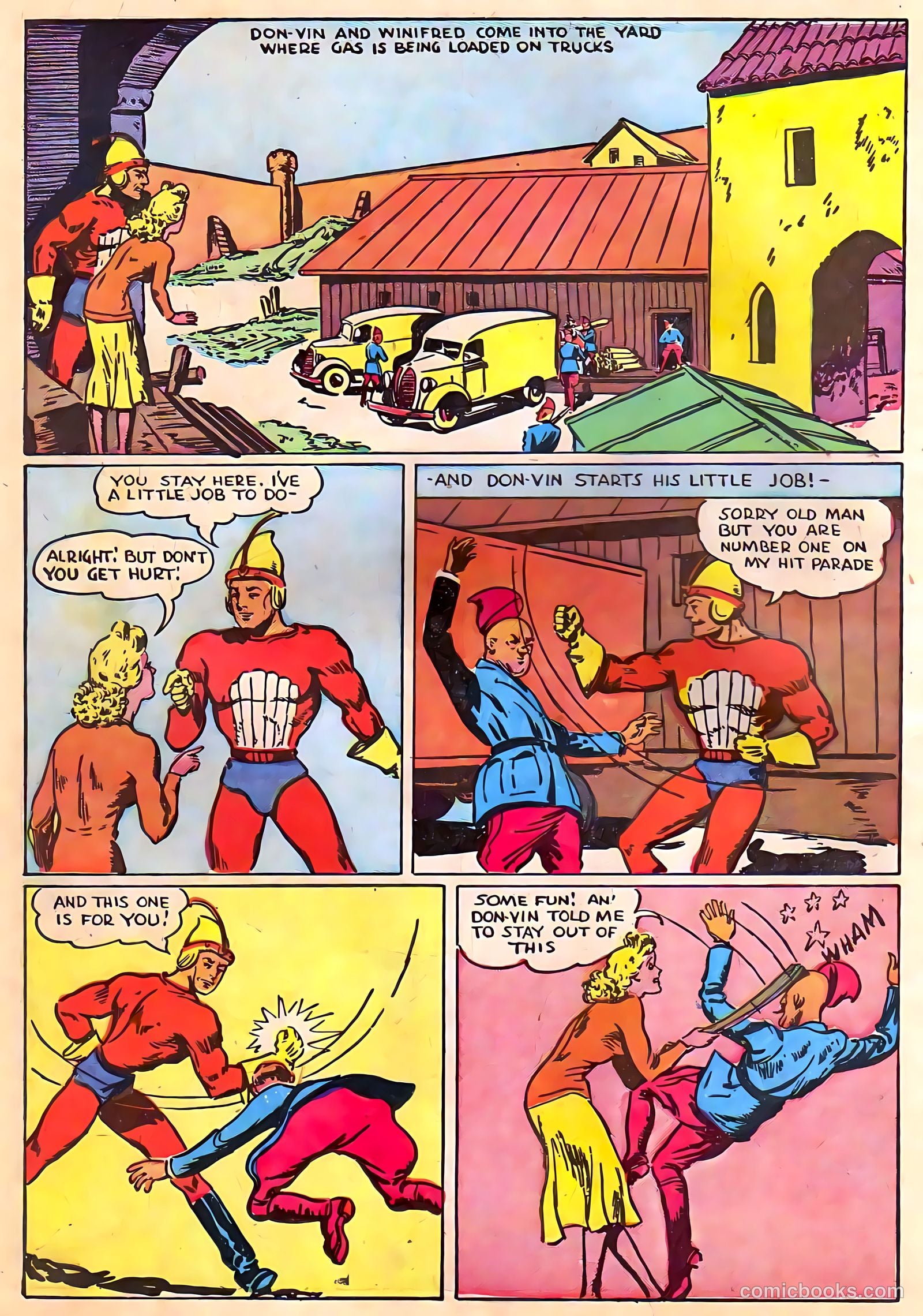 Hyper Mystery Comics #2 (1940) — page 16 of 70