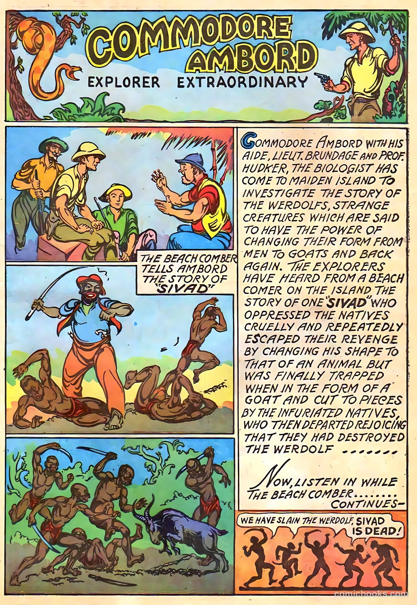Hyper Mystery Comics #2 (1940) — page 19 of 70