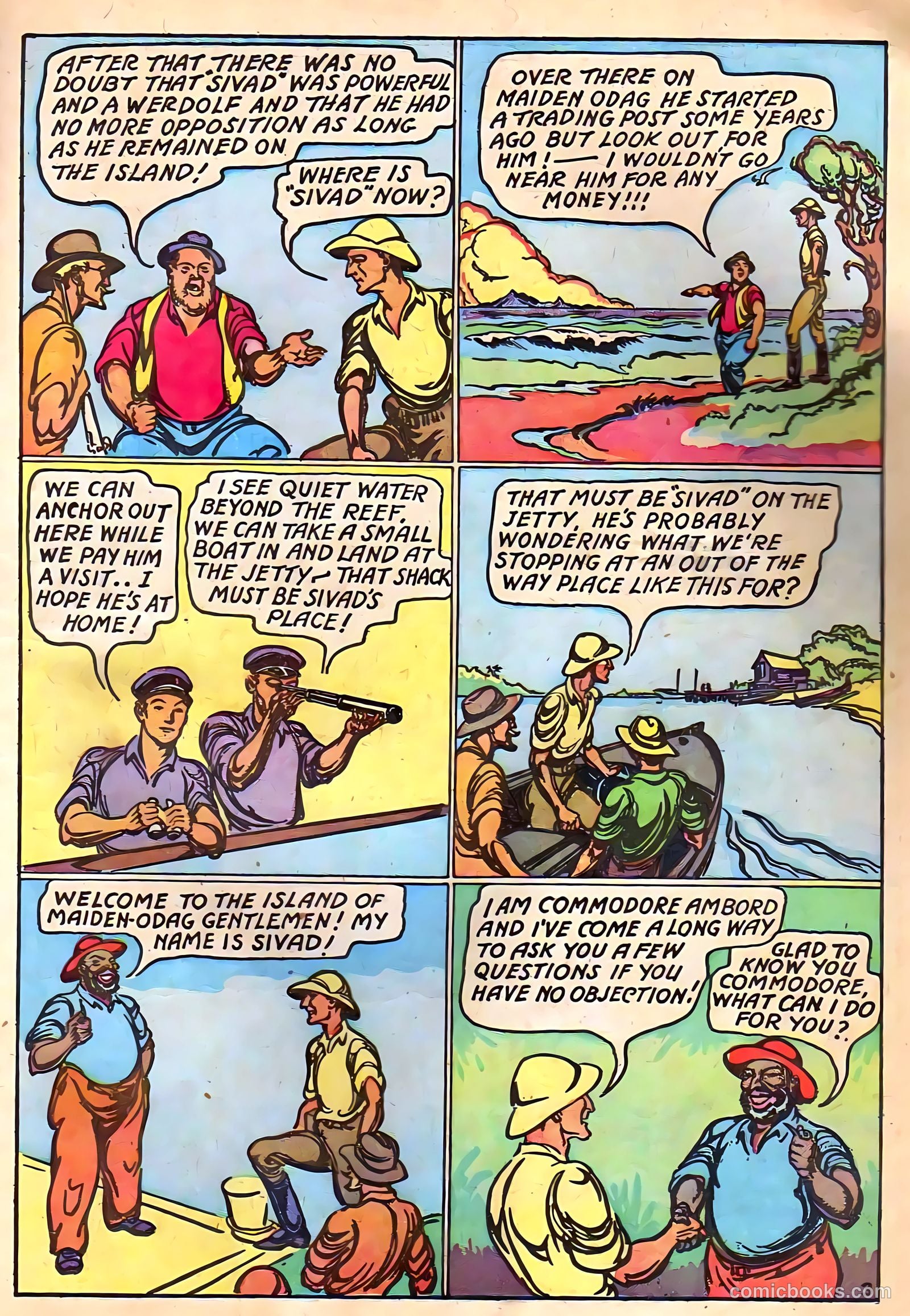 Hyper Mystery Comics #2 (1940) — page 21 of 70