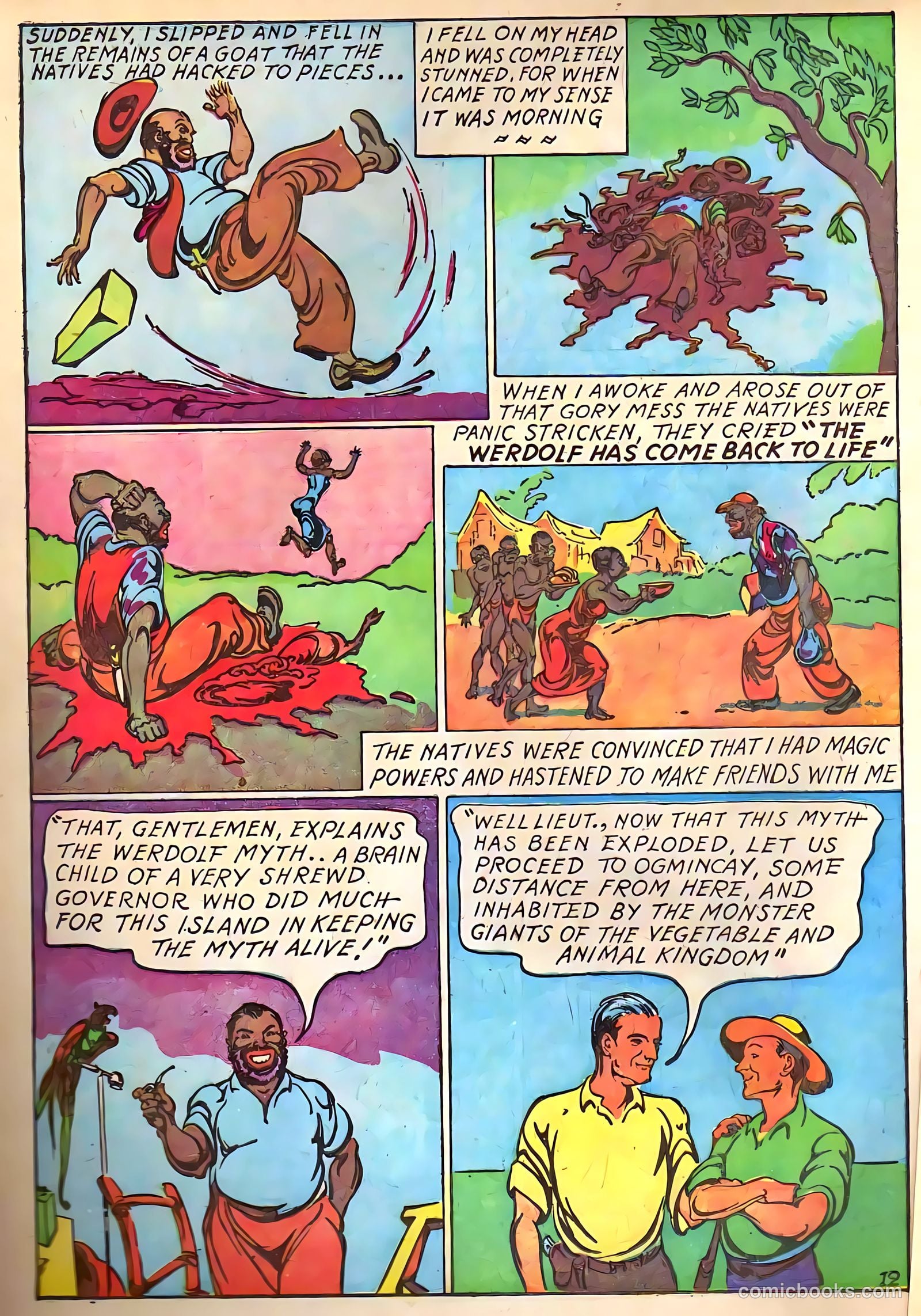 Hyper Mystery Comics #2 (1940) — page 30 of 70
