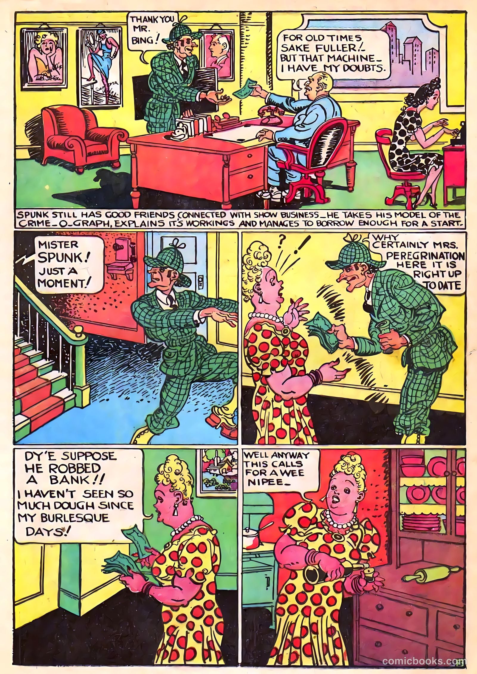 Hyper Mystery Comics #2 (1940) — page 33 of 70