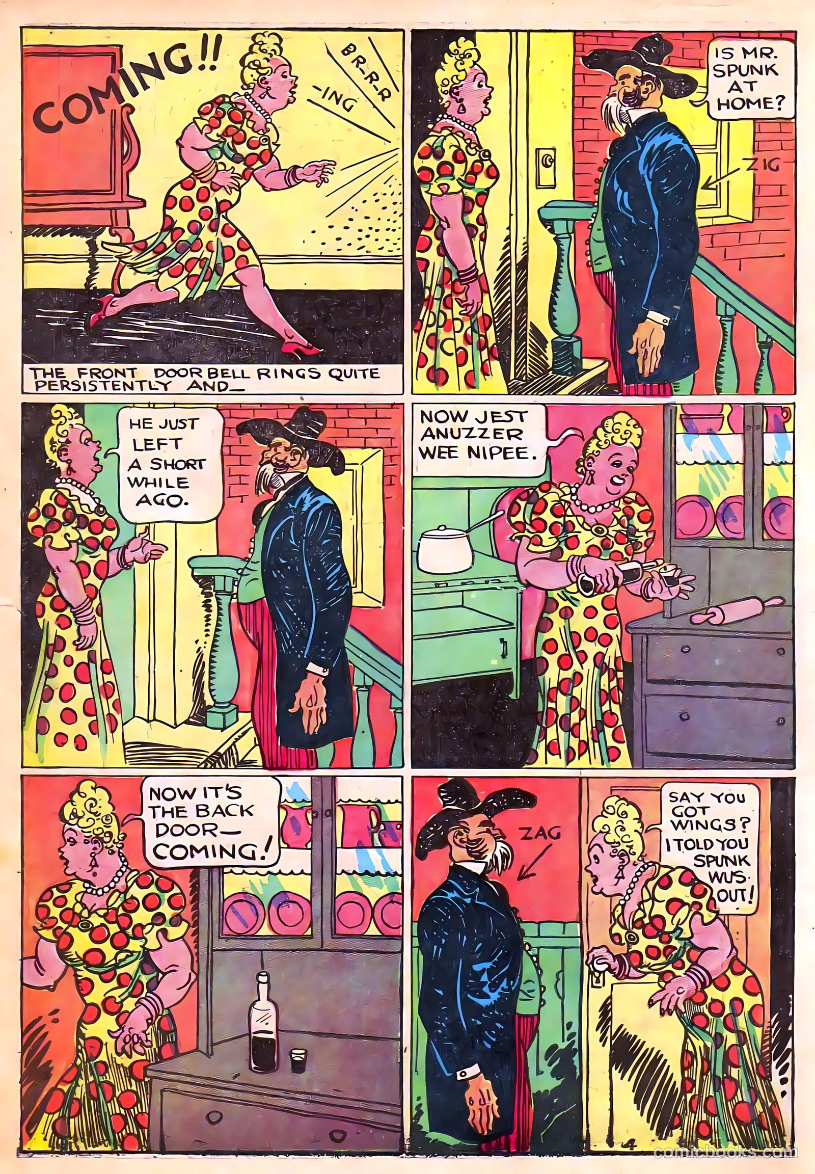 Hyper Mystery Comics #2 (1940) — page 34 of 70