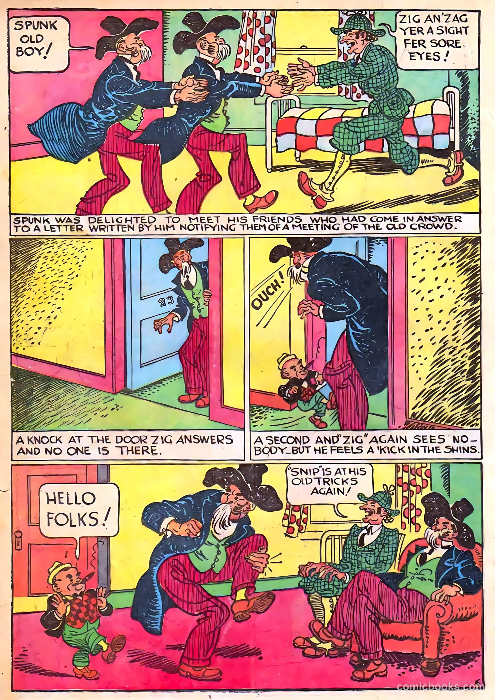 Hyper Mystery Comics #2 (1940) — page 36 of 70