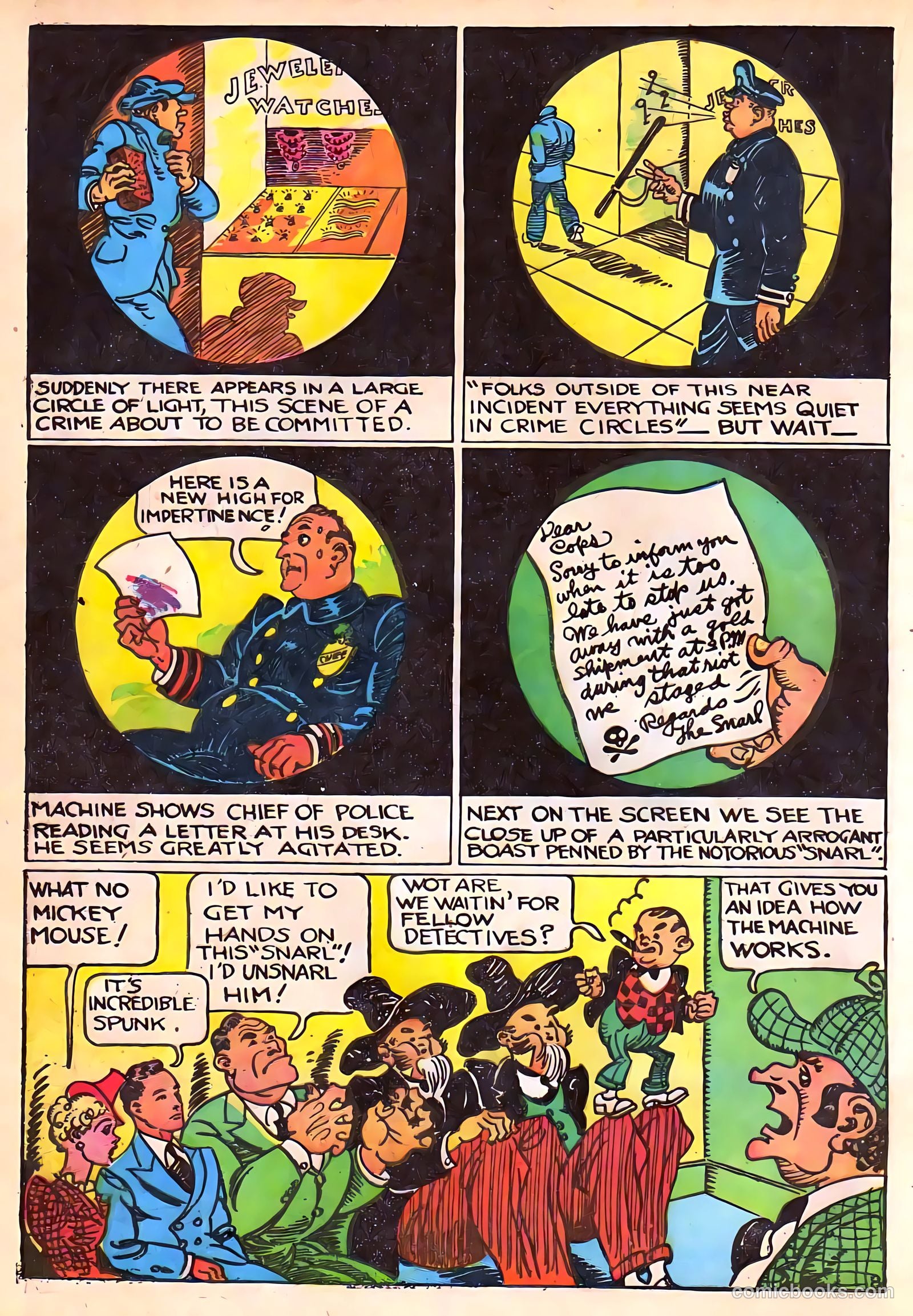 Hyper Mystery Comics #2 (1940) — page 38 of 70