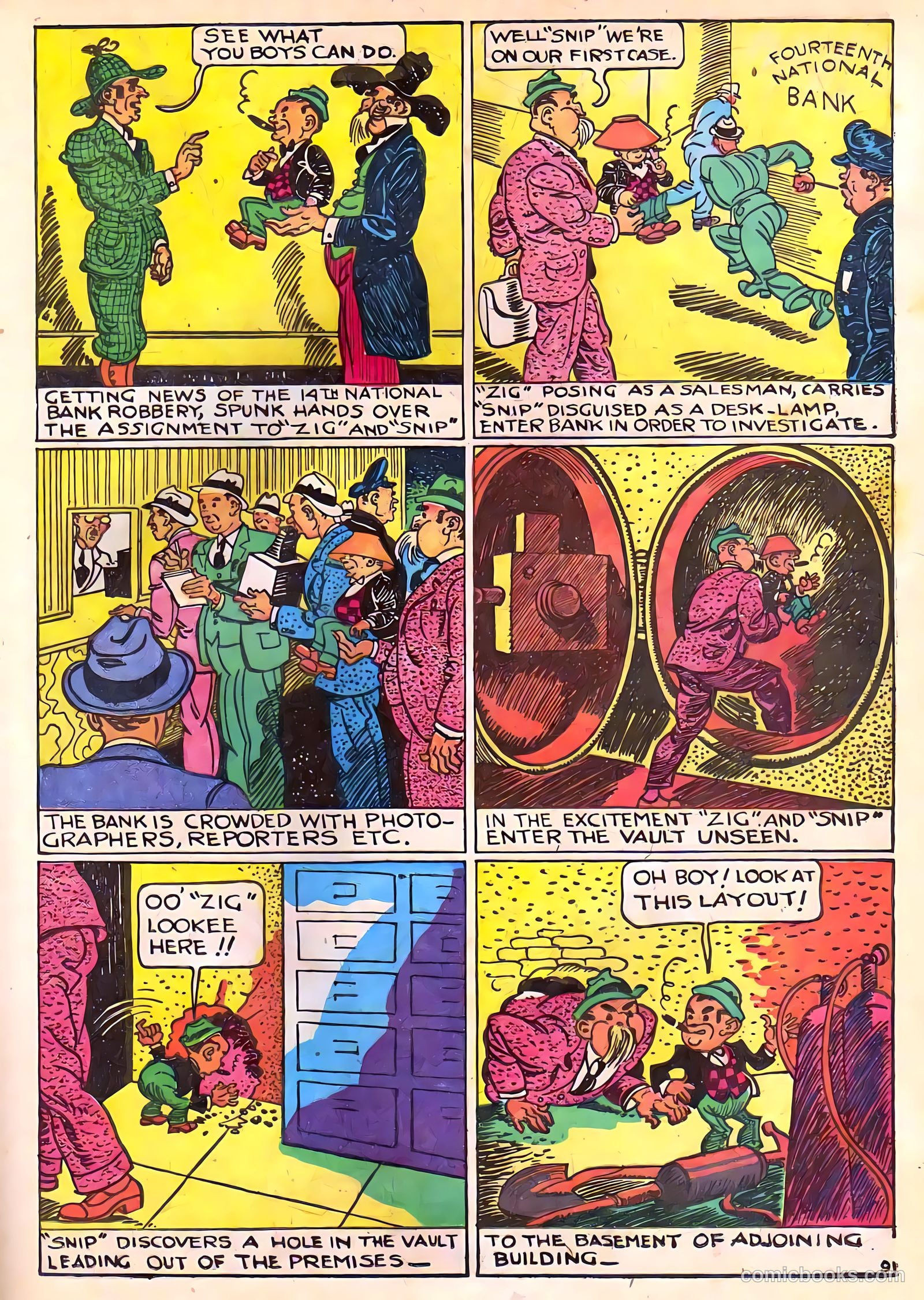 Hyper Mystery Comics #2 (1940) — page 39 of 70