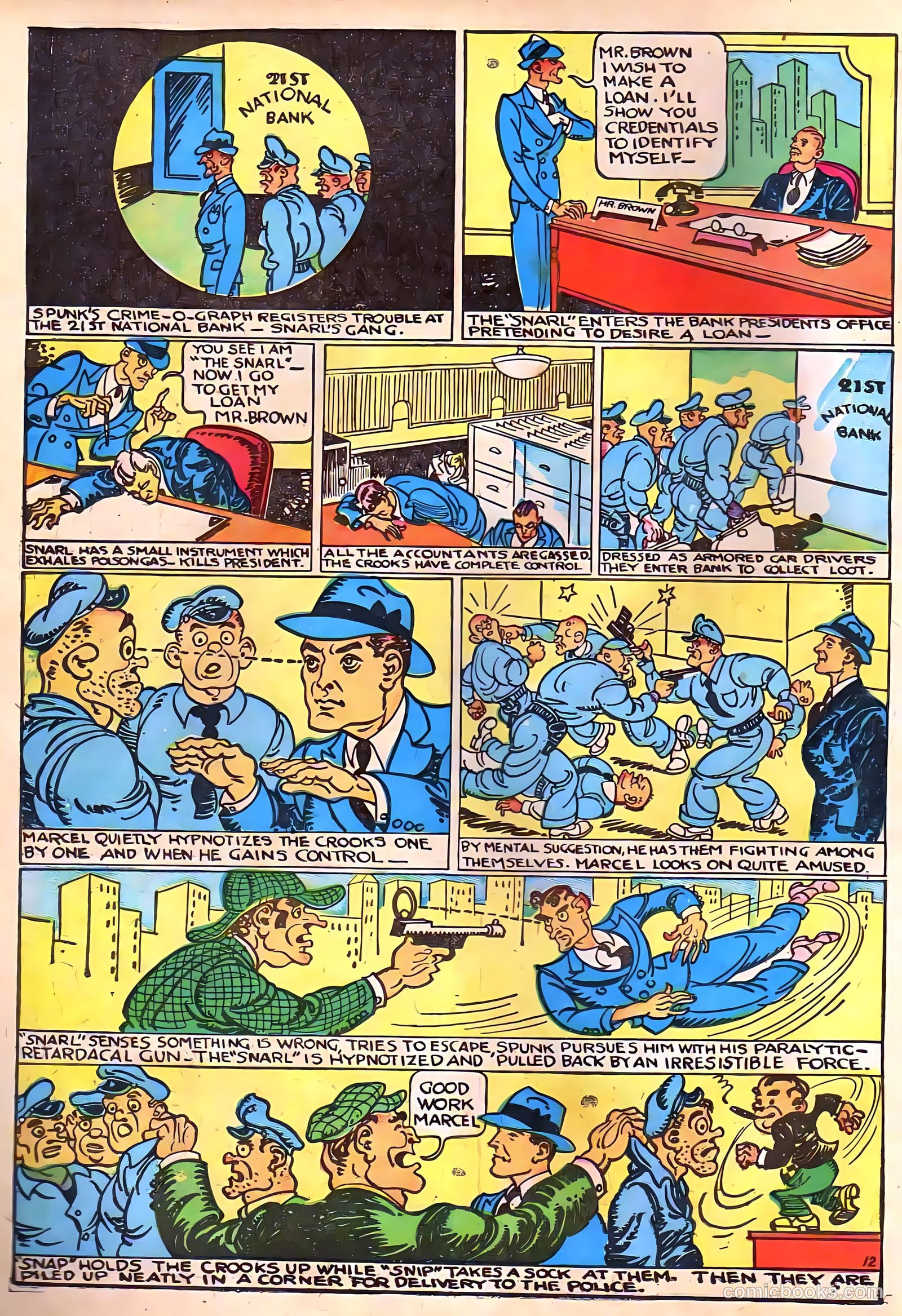 Hyper Mystery Comics #2 (1940) — page 42 of 70