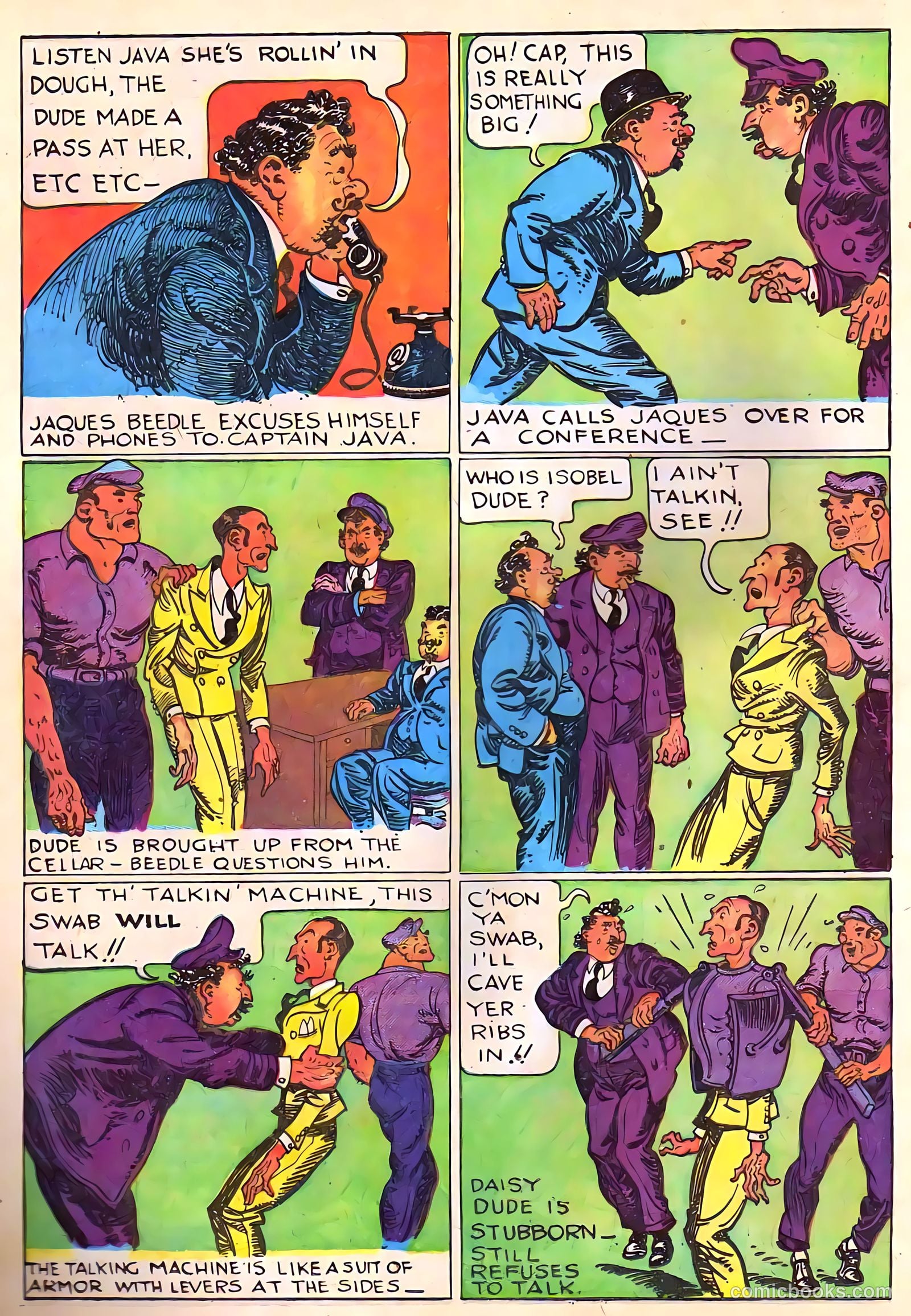Hyper Mystery Comics #2 (1940) — page 46 of 70