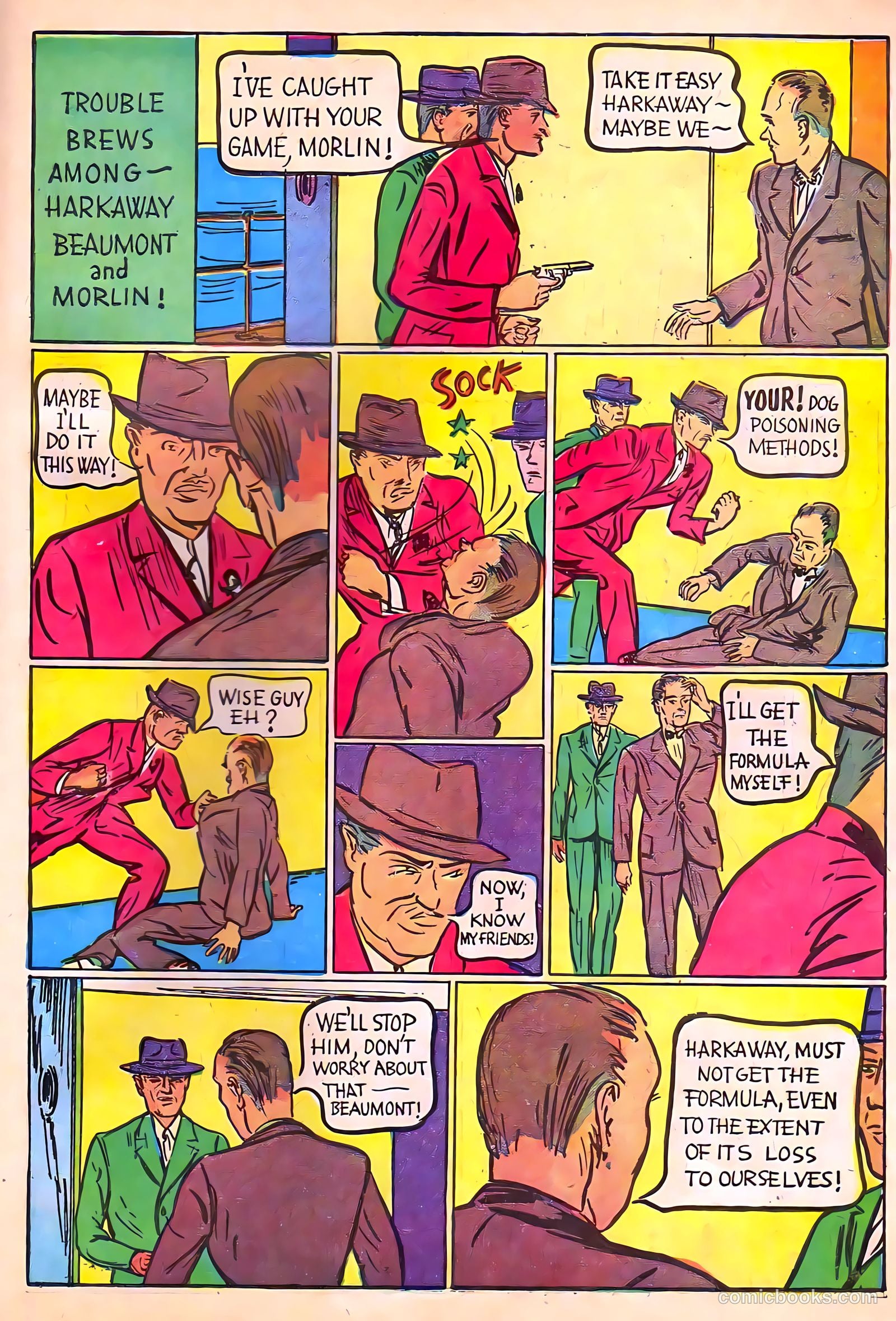 Hyper Mystery Comics #2 (1940) — page 59 of 70