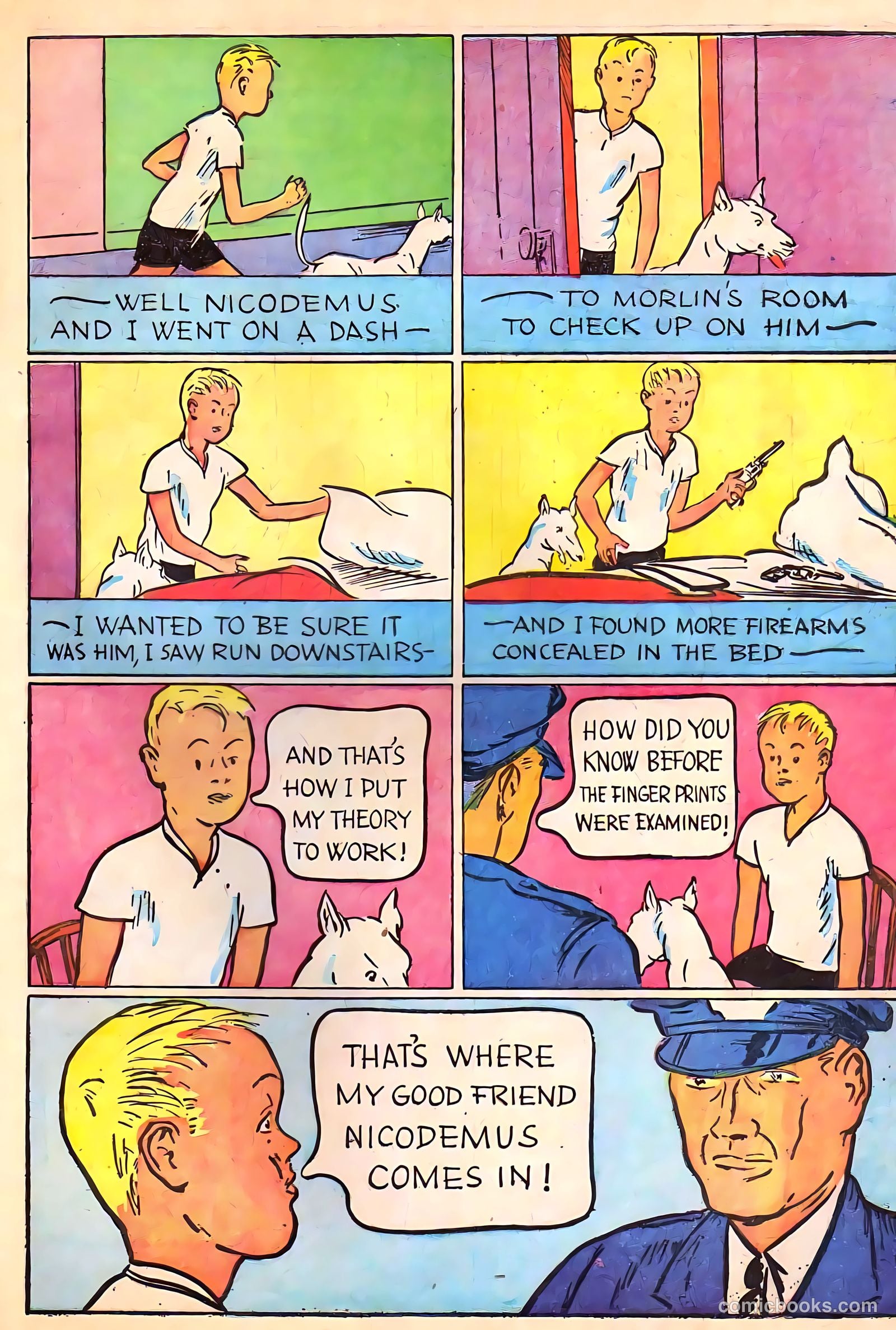 Hyper Mystery Comics #2 (1940) — page 63 of 70