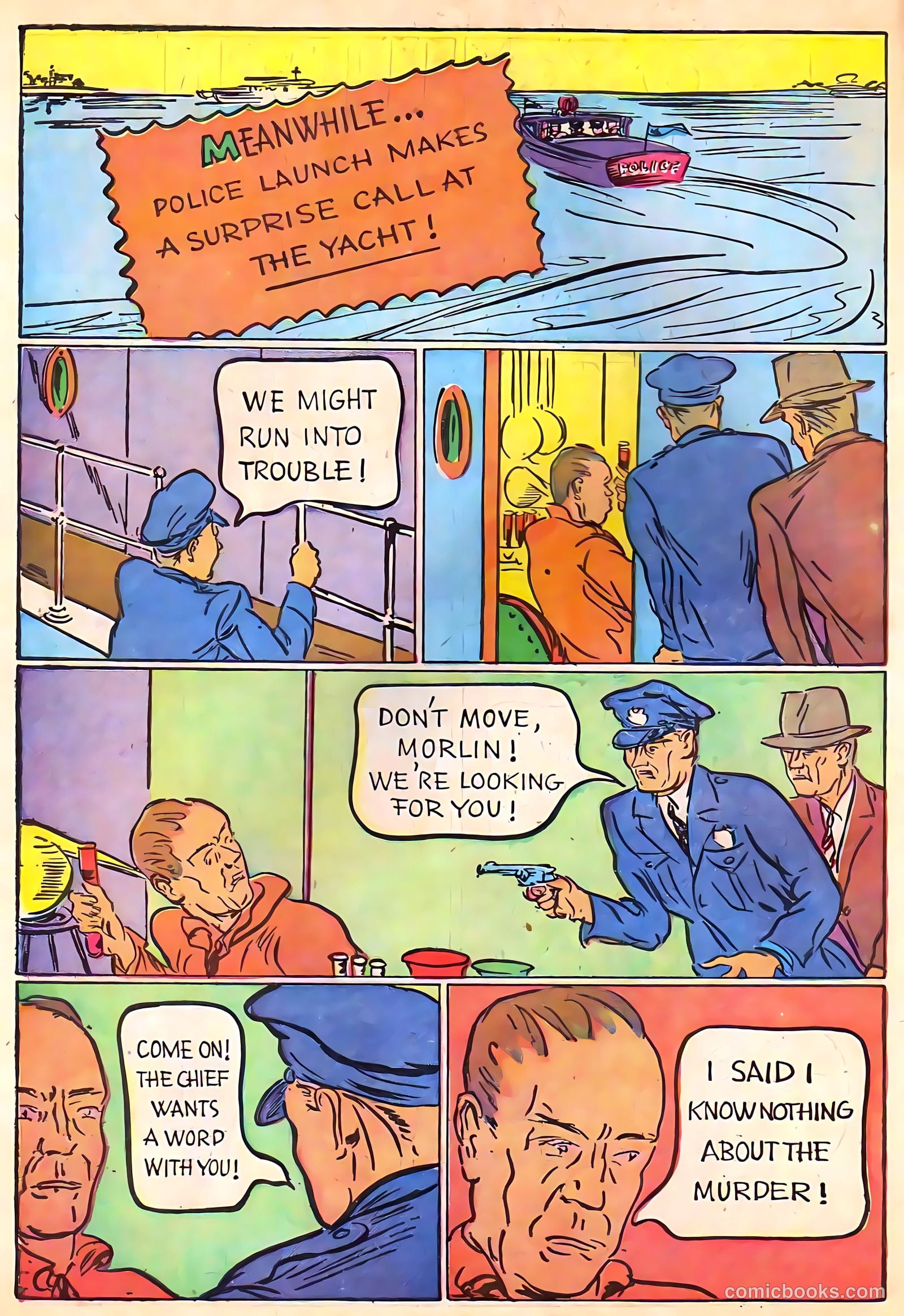 Hyper Mystery Comics #2 (1940) — page 64 of 70