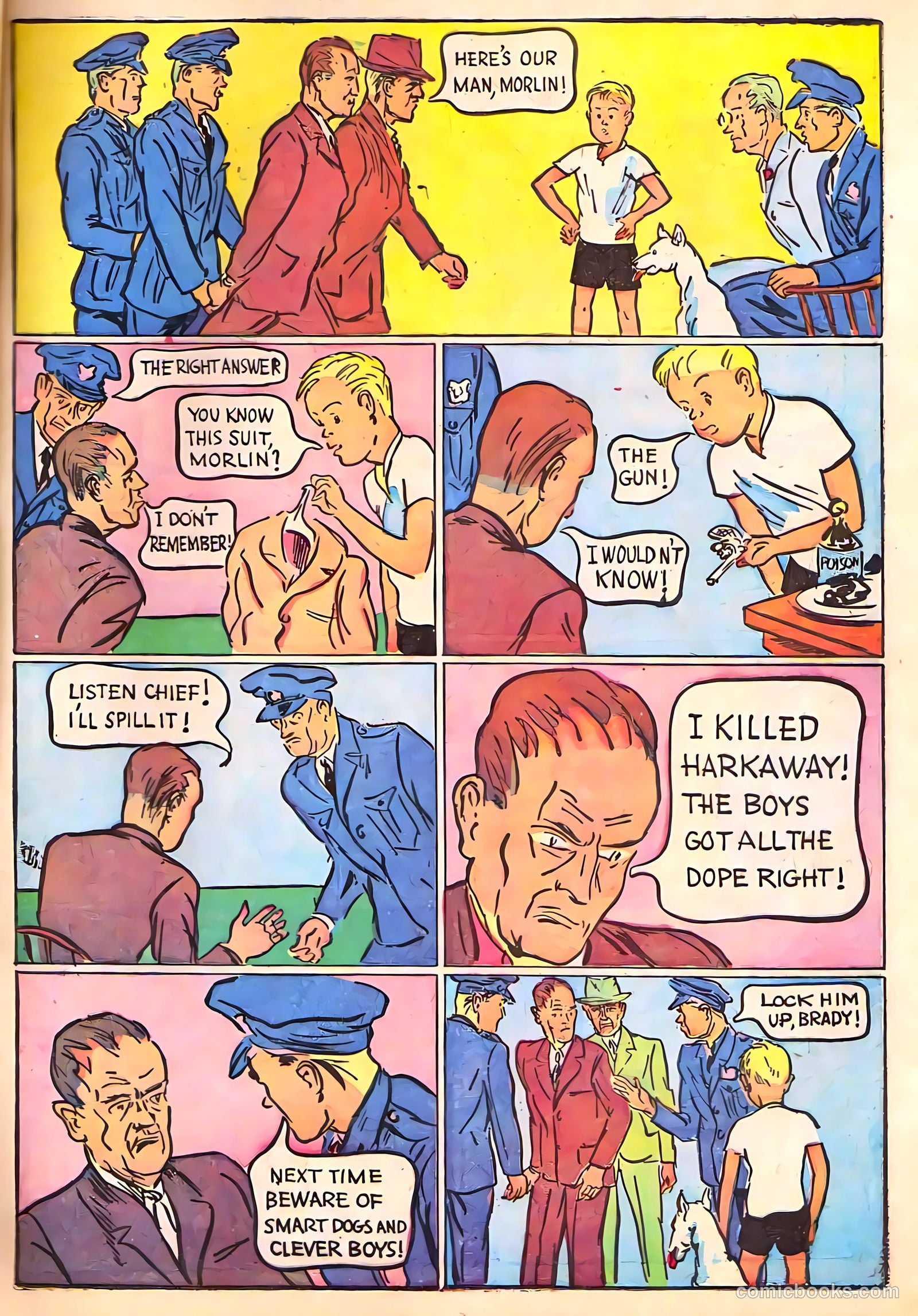 Hyper Mystery Comics #2 (1940) — page 65 of 70