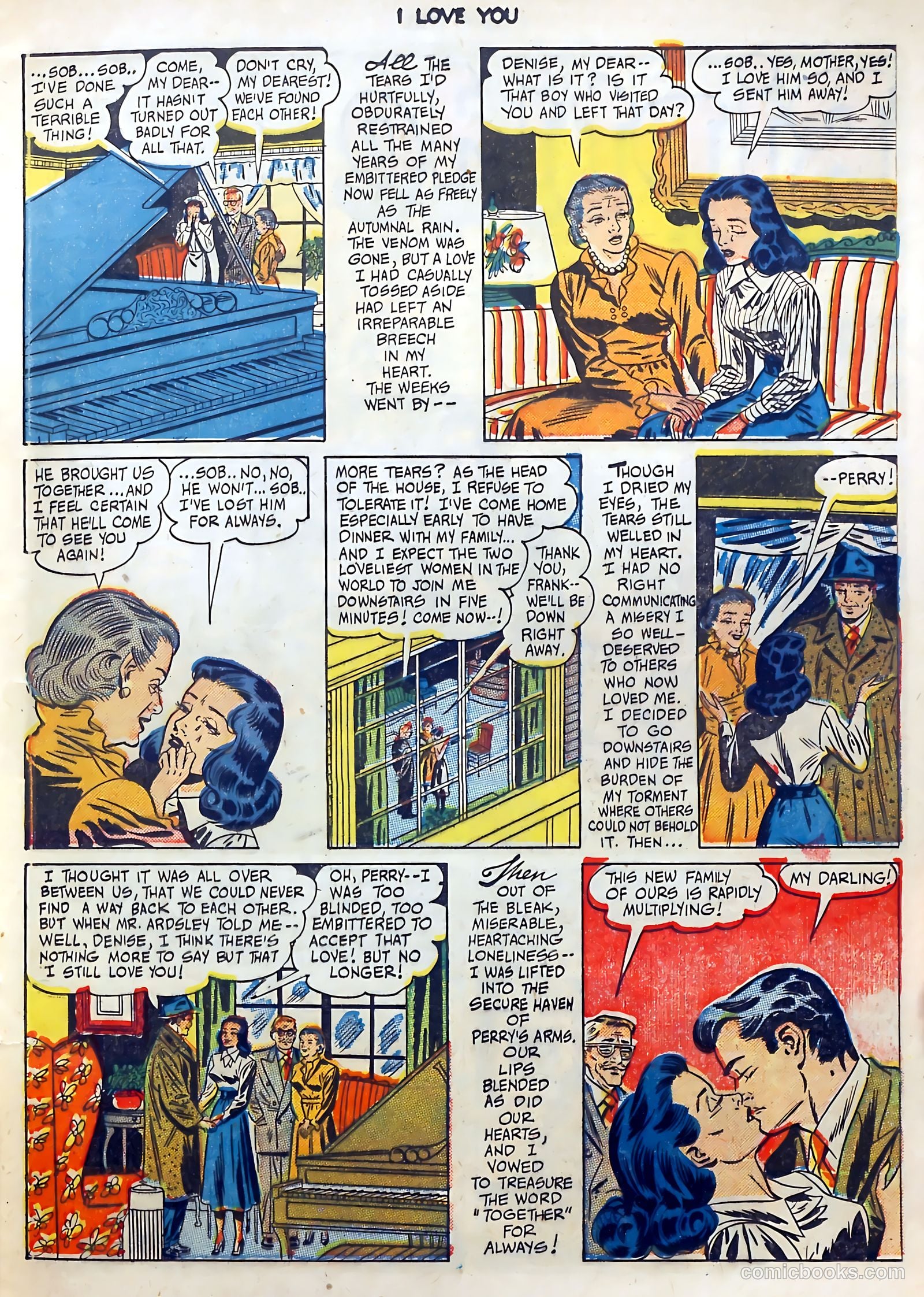 I Love You #1 (1950) — page 13 of 36