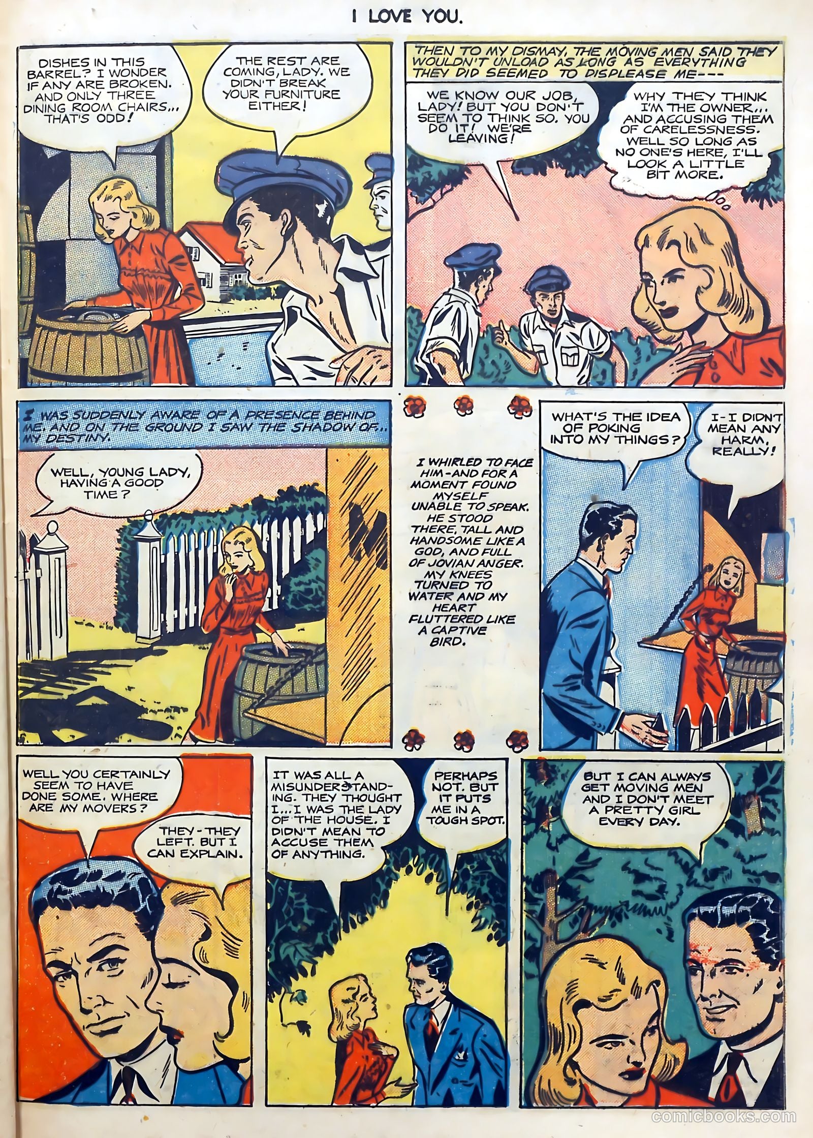 I Love You #1 (1950) — page 25 of 36