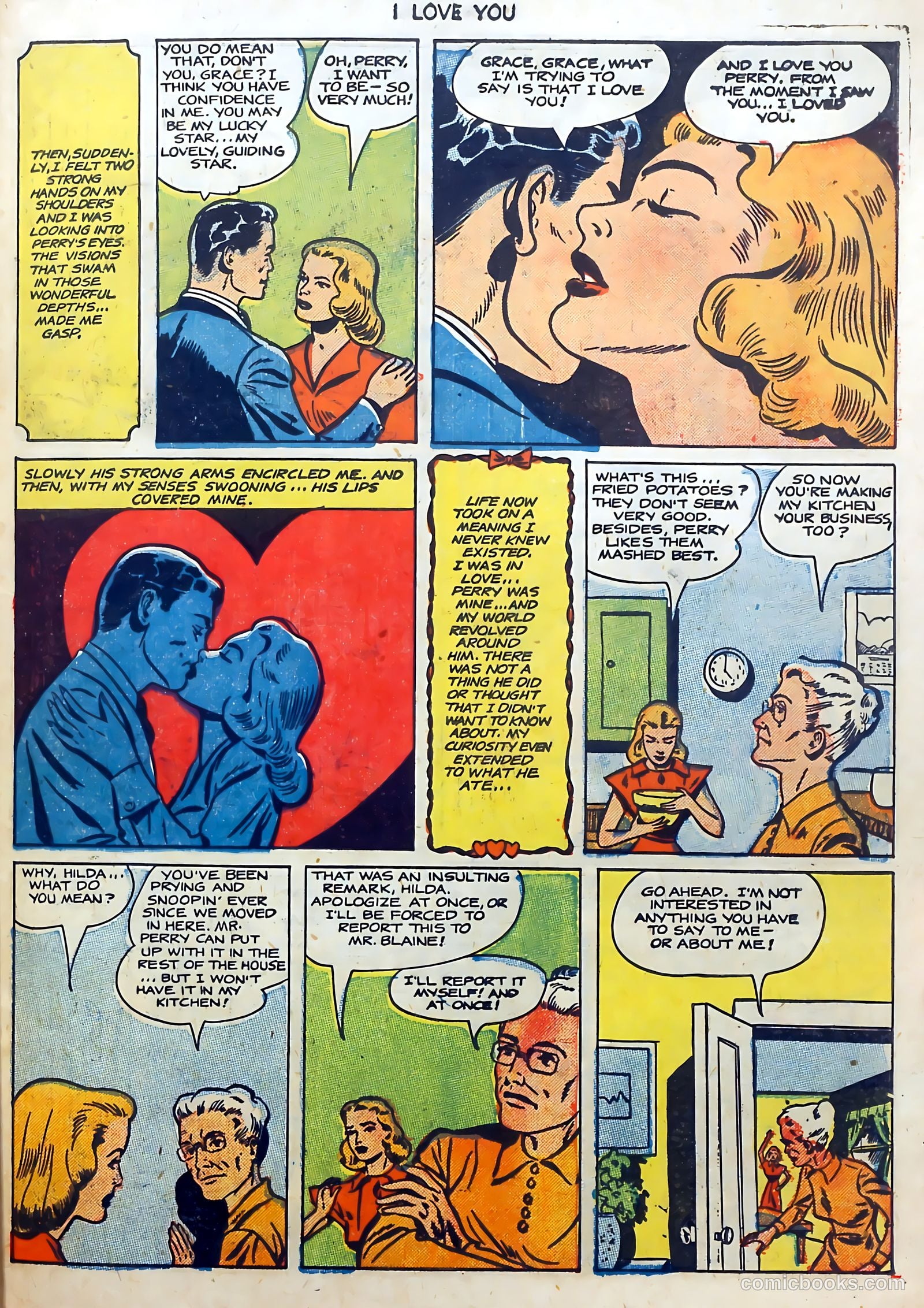 I Love You #1 (1950) — page 27 of 36