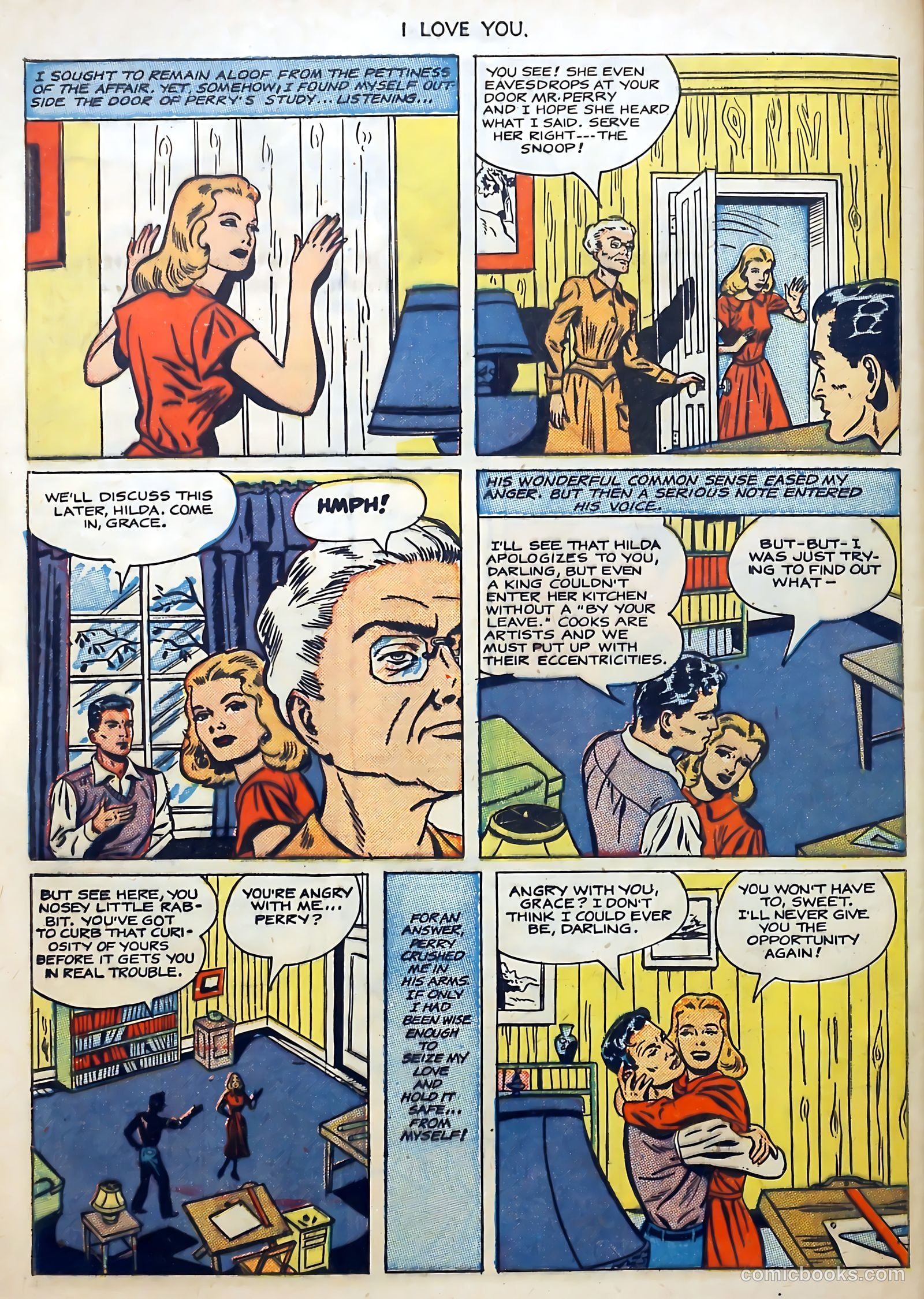 I Love You #1 (1950) — page 28 of 36