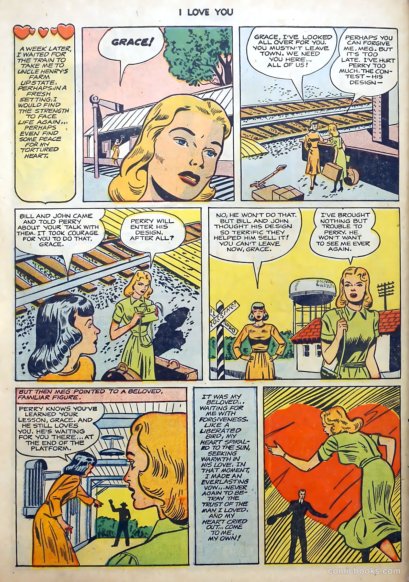 I Love You #1 (1950) — page 34 of 36
