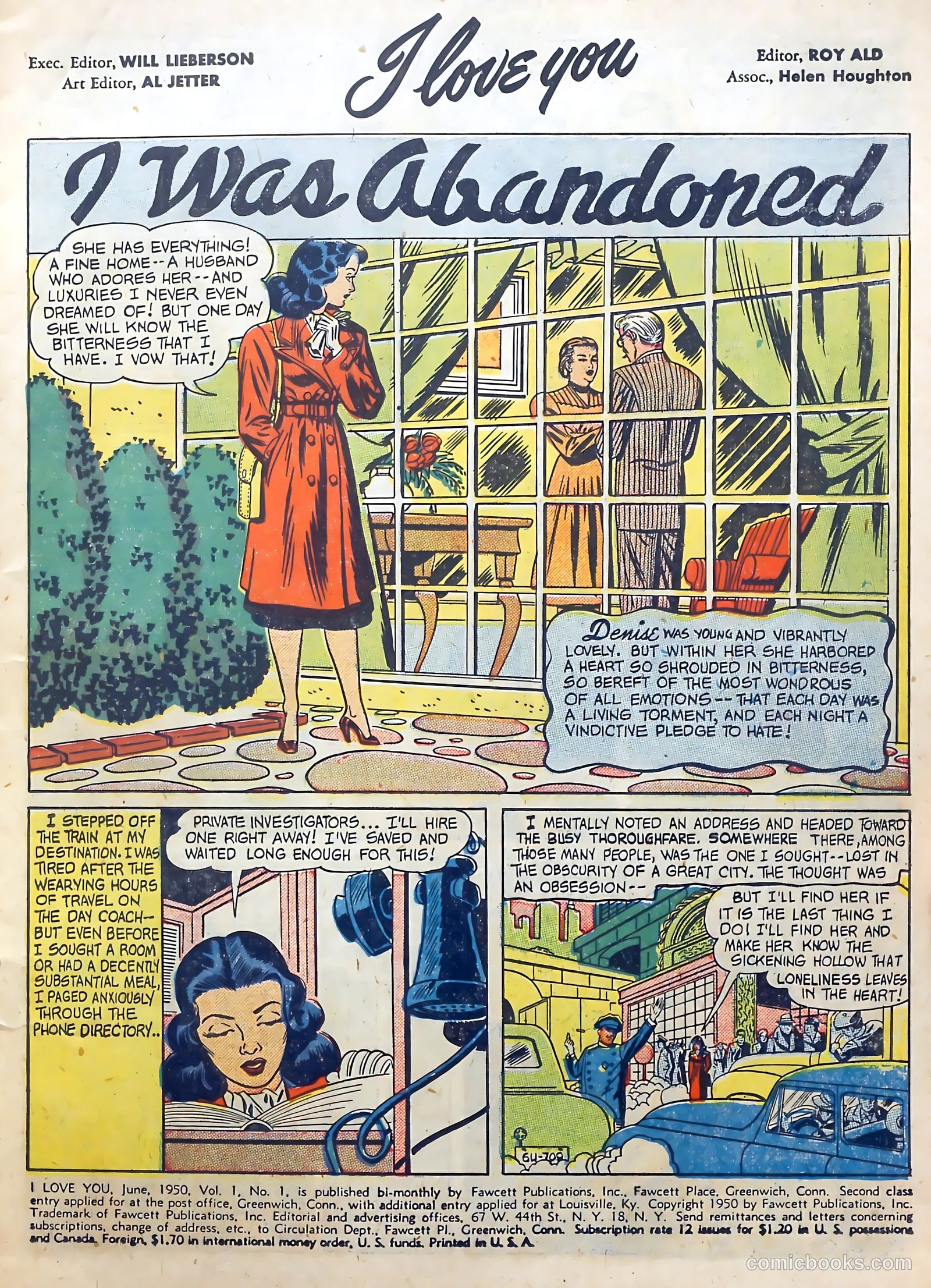 I Love You #1 (1955) — page 3 of 36
