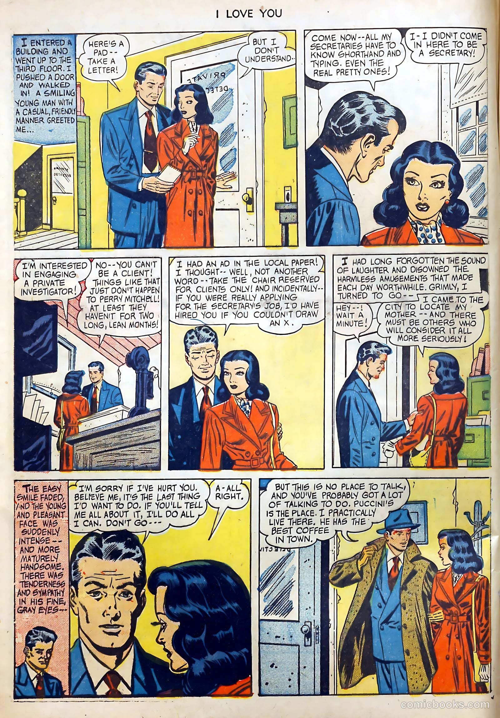 I Love You #1 (1955) — page 4 of 36