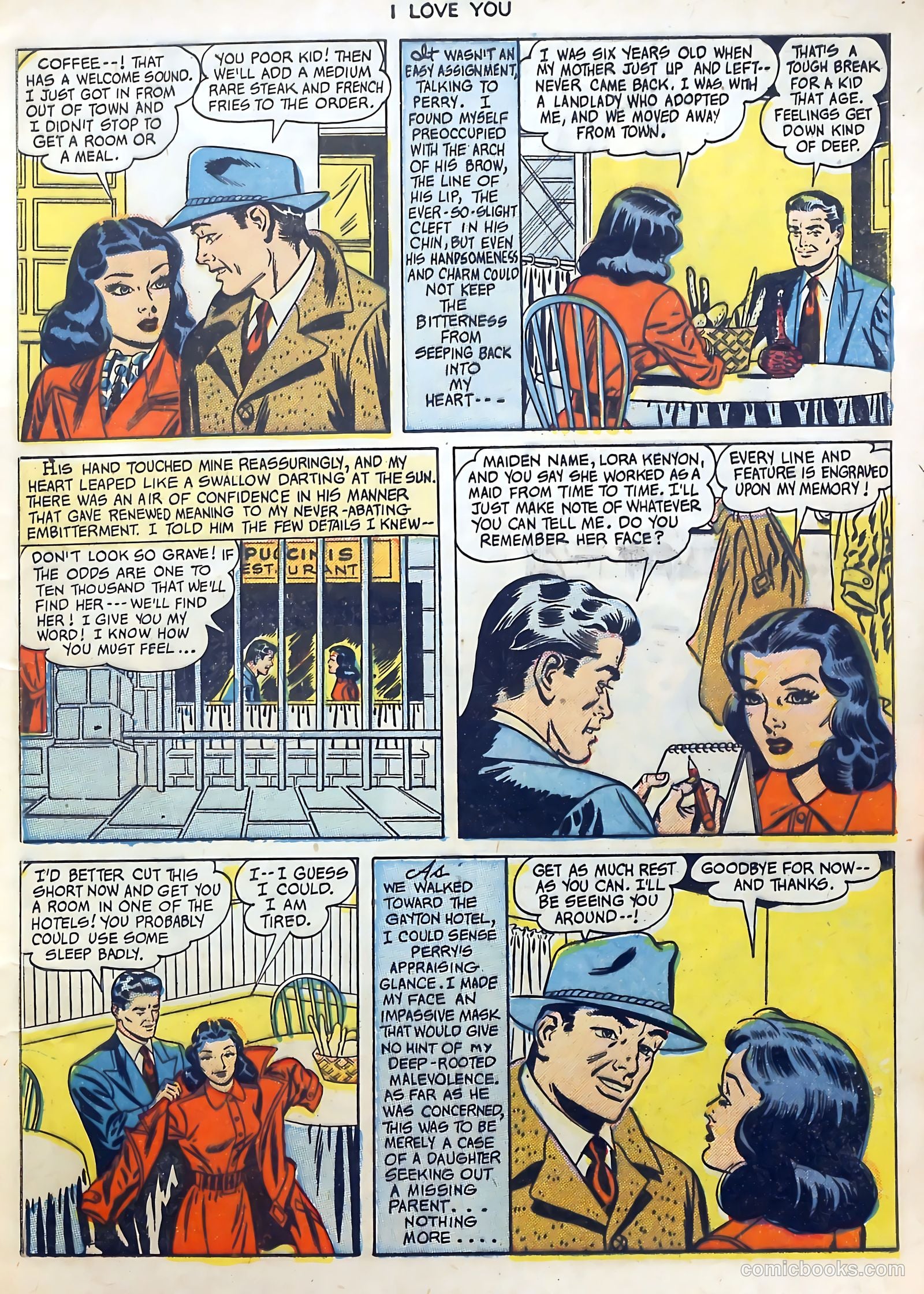 I Love You #1 (1955) — page 5 of 36