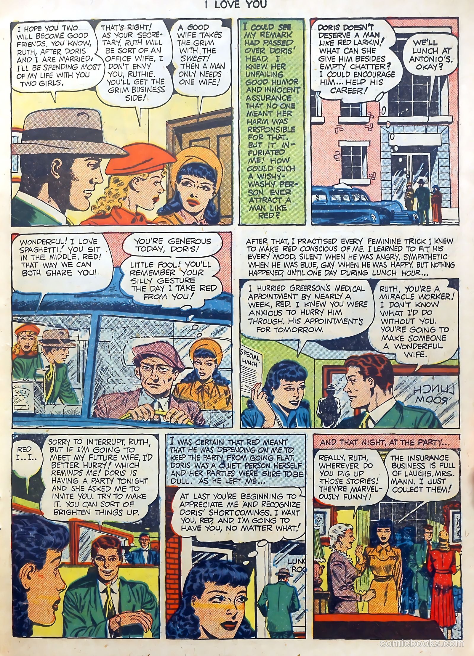 I Love You #1 (1955) — page 15 of 36