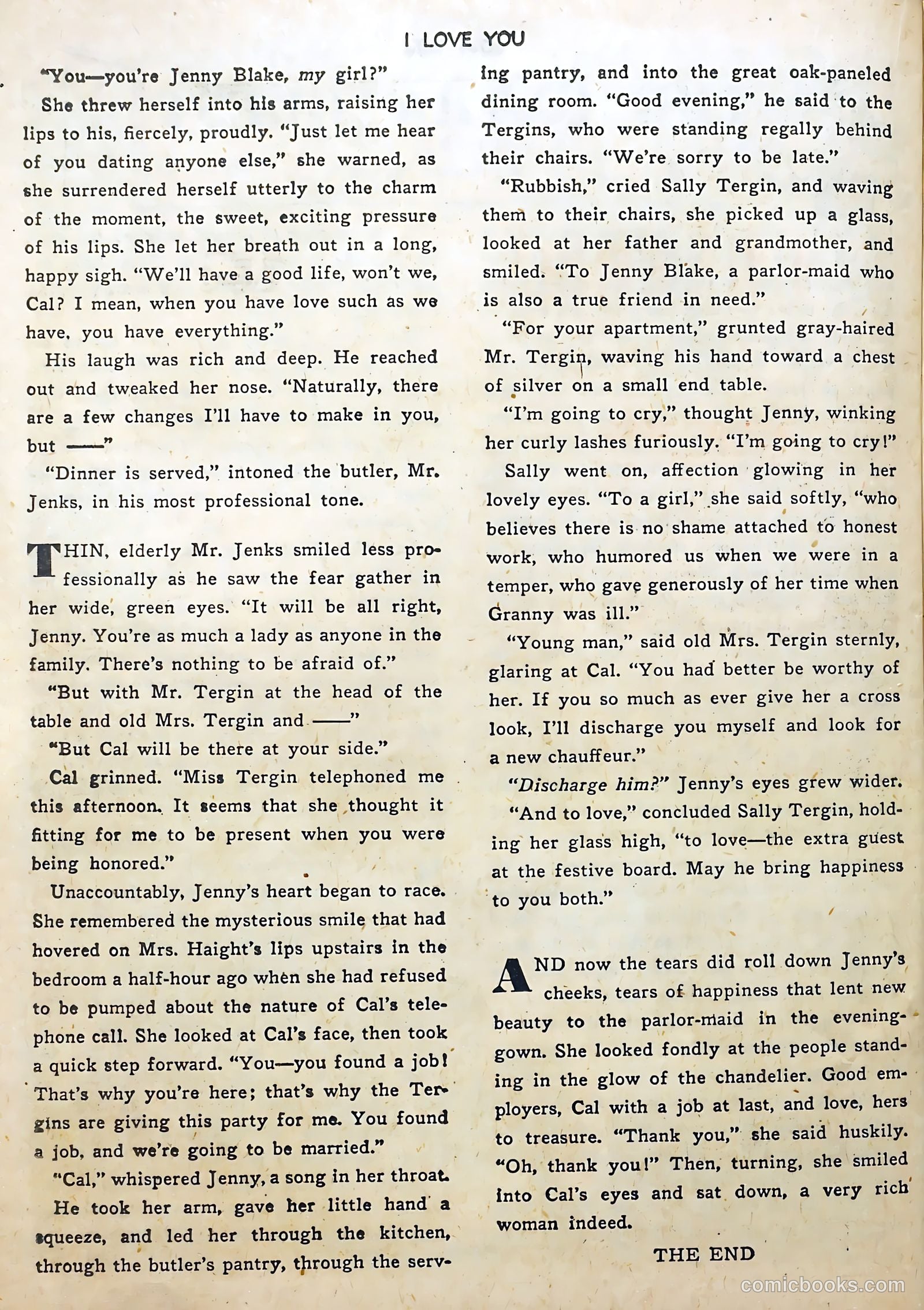 I Love You #1 (1955) — page 22 of 36