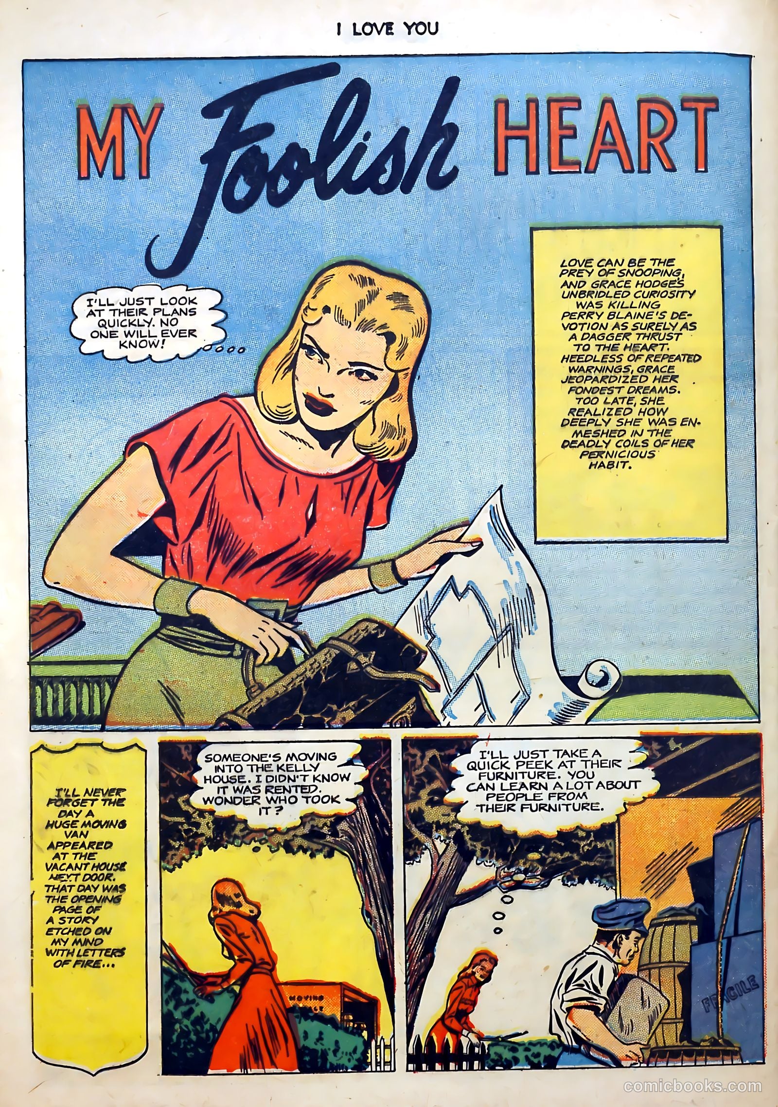 I Love You #1 (1955) — page 24 of 36