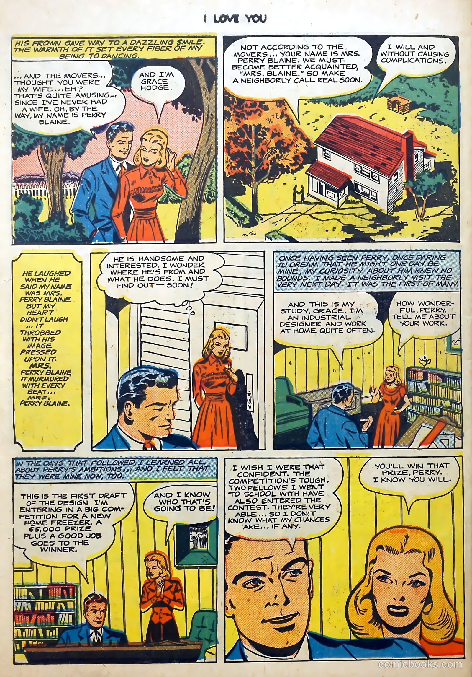 I Love You #1 (1955) — page 26 of 36